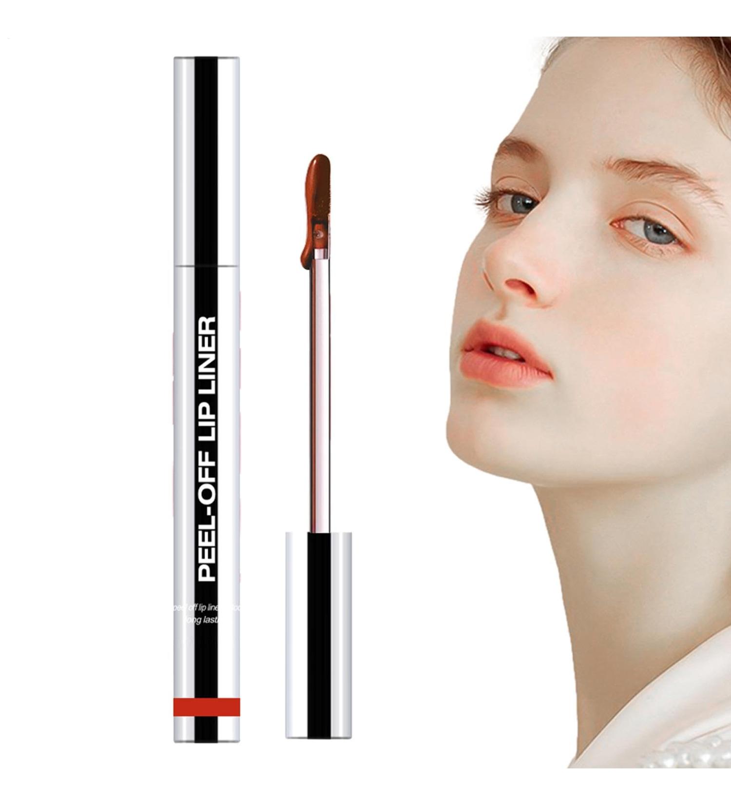  Zibeem Peel the stain from the lip liner long-lasting lip colour that removes waterproof matte lipstones and - Buy Online on GoSupps.com