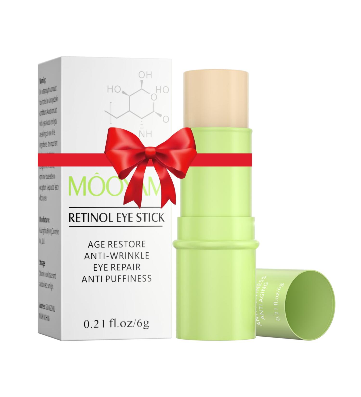 Retinol Eye Stick - Anti Aging Cream for Dark Circles Puffiness & Fine Lines | Brightening Under Eye Balm - Buy Online on GoSupps.com