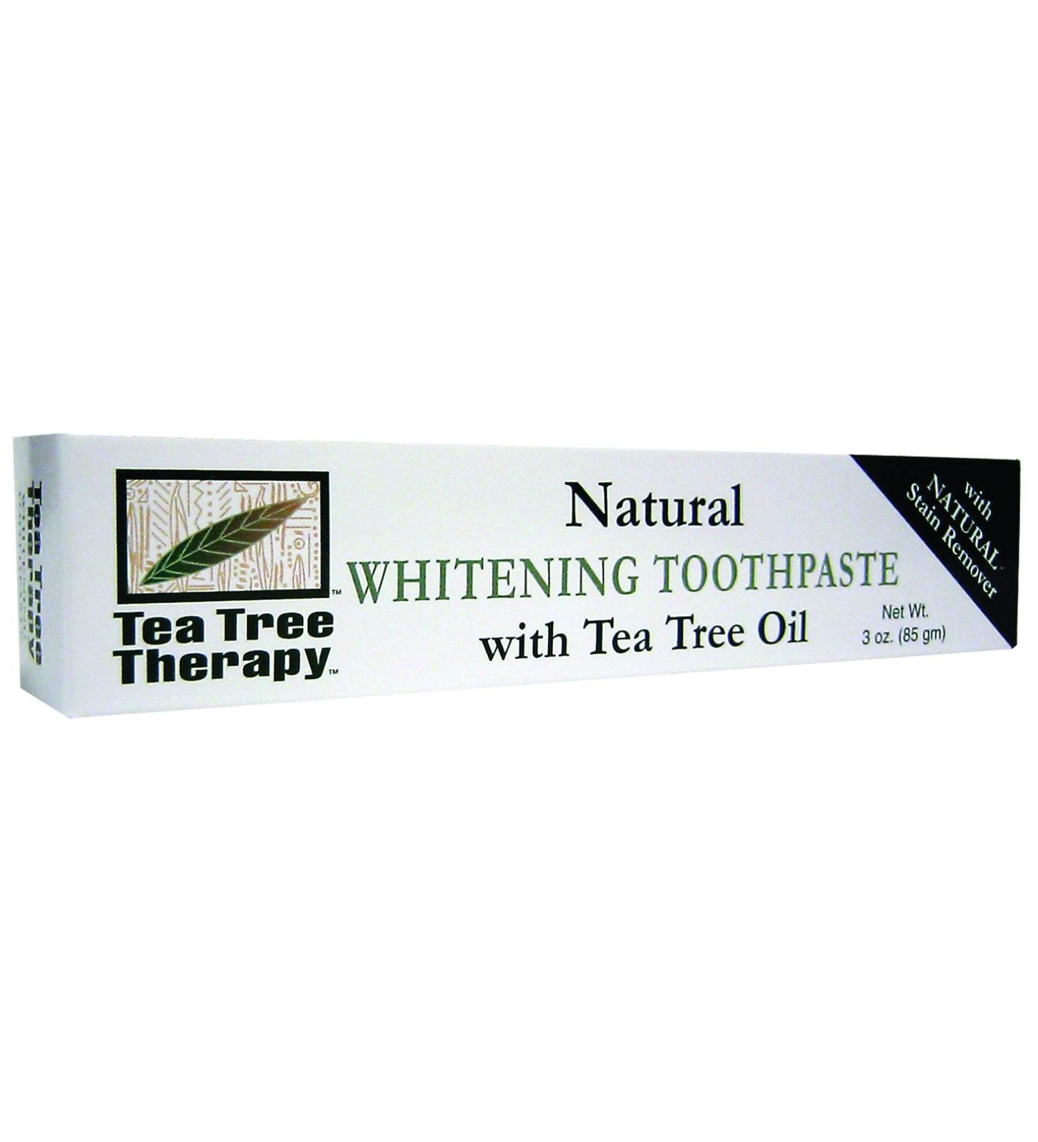 Tea Tree Therapy Natural Whitening Toothpaste - 3 oz
