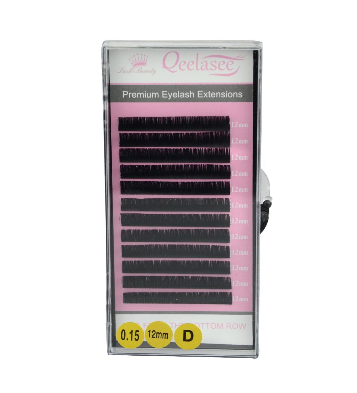Eyelash Extensions C Curl 0.15mm - Mixed Tray Classic Fake Lashes for Salon Perfect Look | International Shipping Available - Buy Online on GoSupps.com