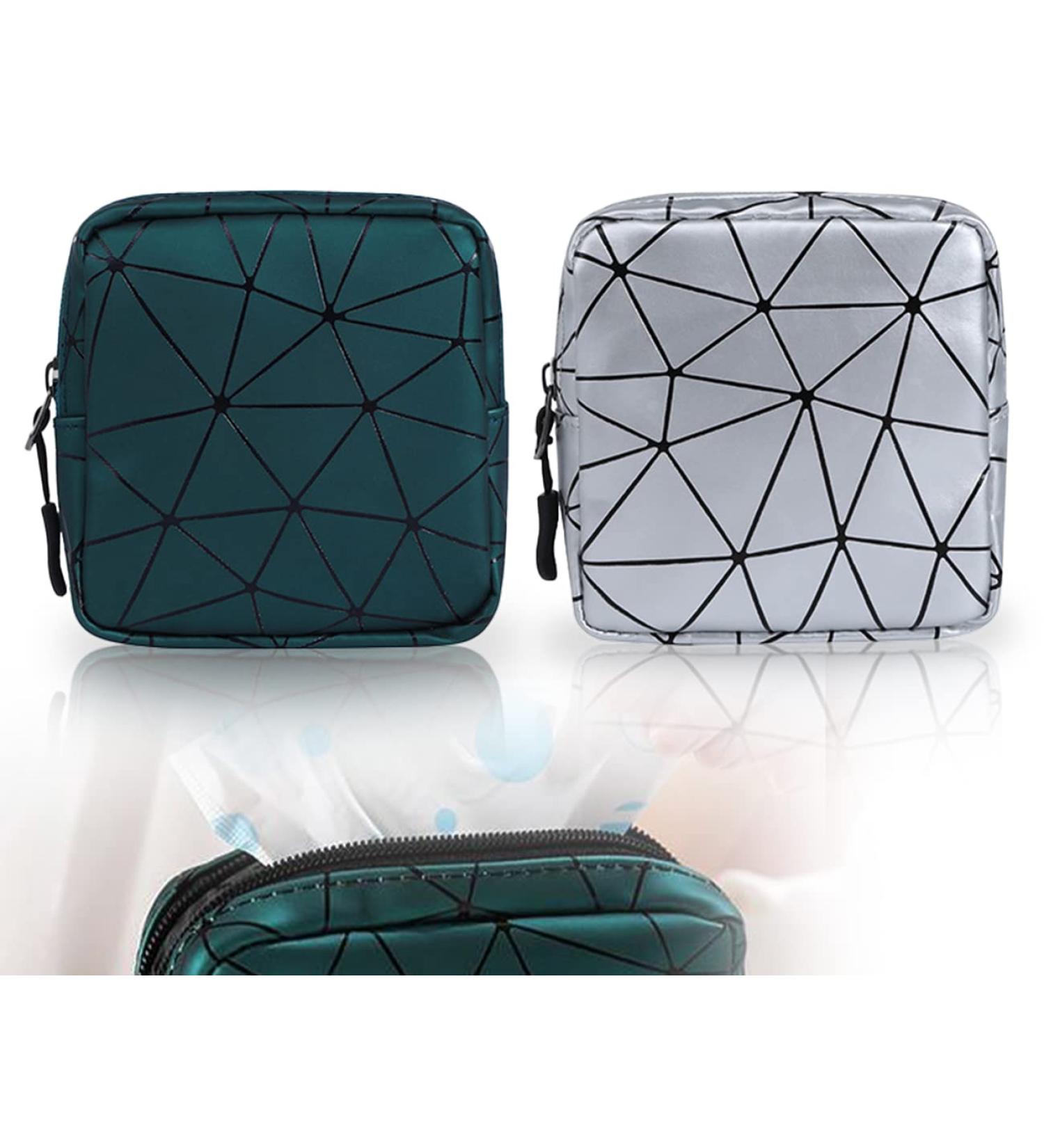 Zoetwhay Tampons Storage - Portable Mini Period Bag with Zipper | Waterproof Tampon Organizer (2 Pack) - Buy Online on GoSupps.com