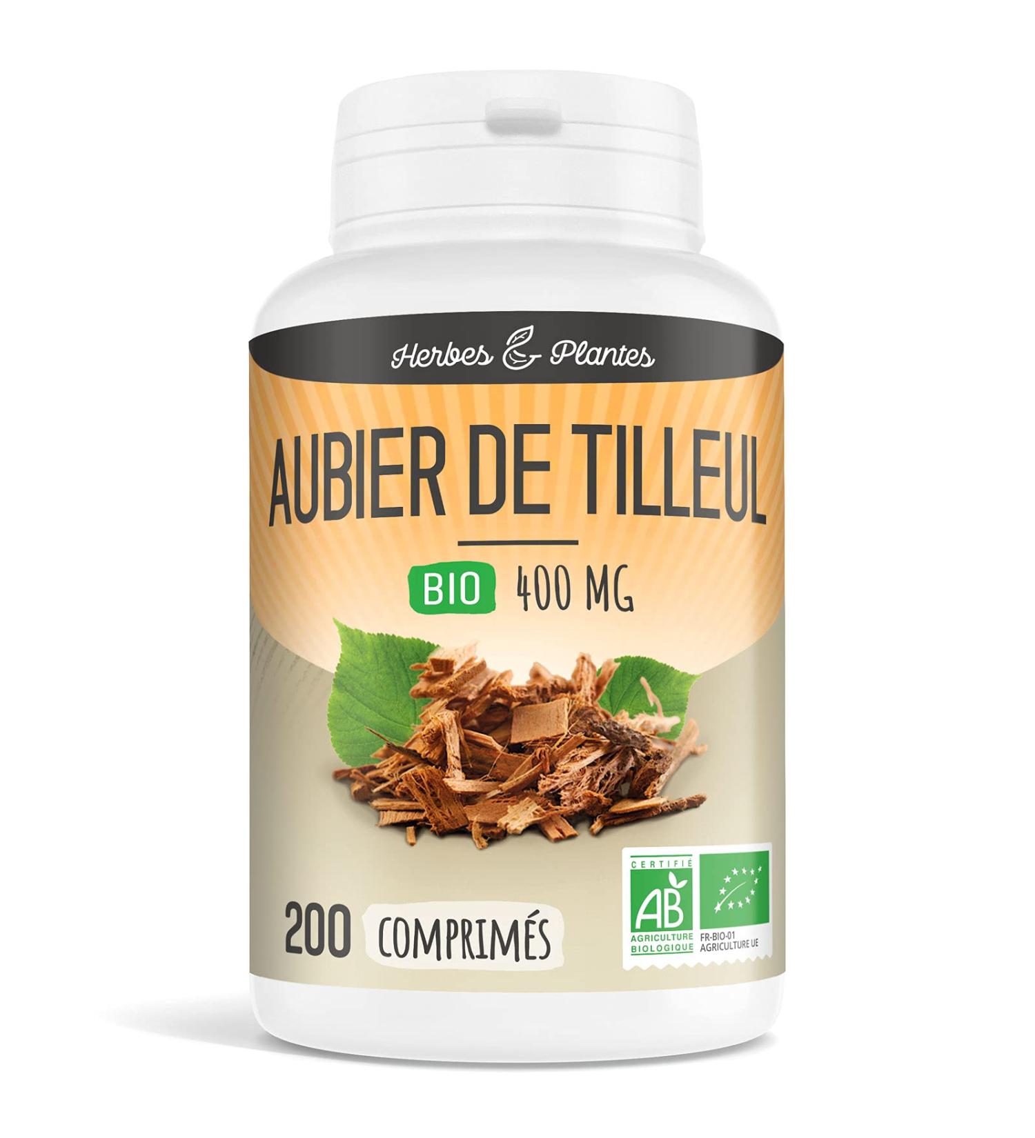 Herbs and Plants Lime Tree Organic 200 Tablets 400 mg - Buy Online on GoSupps.com