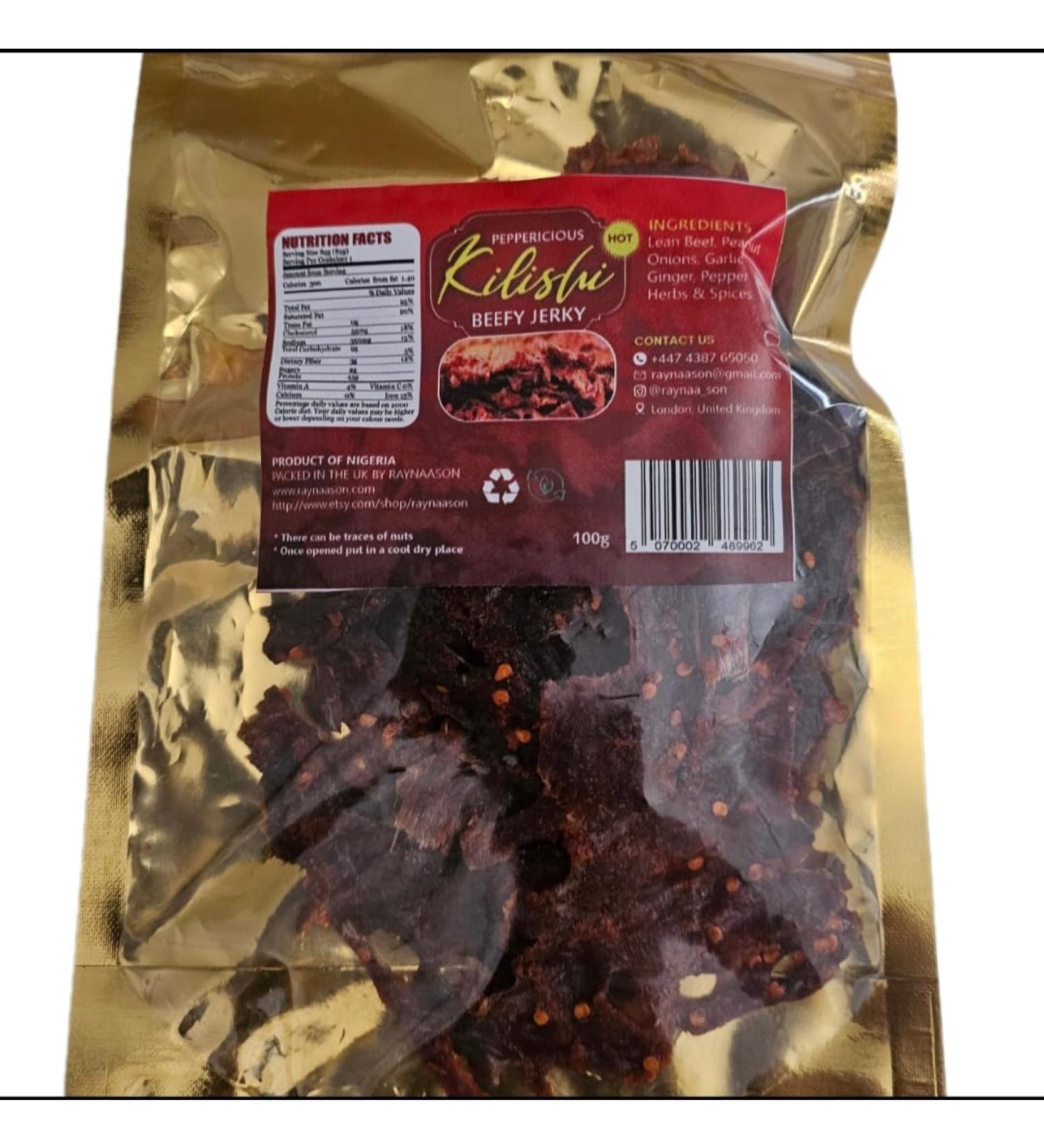 Peppericious Hot Spicy Kilishi