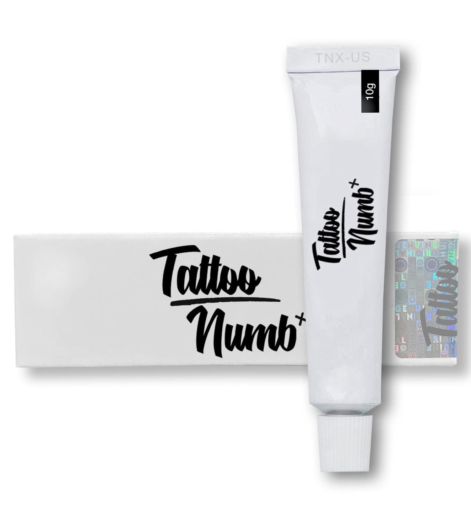 TattooNumbx 10g Fast-Acting Tattoo Numbing Cream - Topical Pain Relief - Buy Online on GoSupps.com
