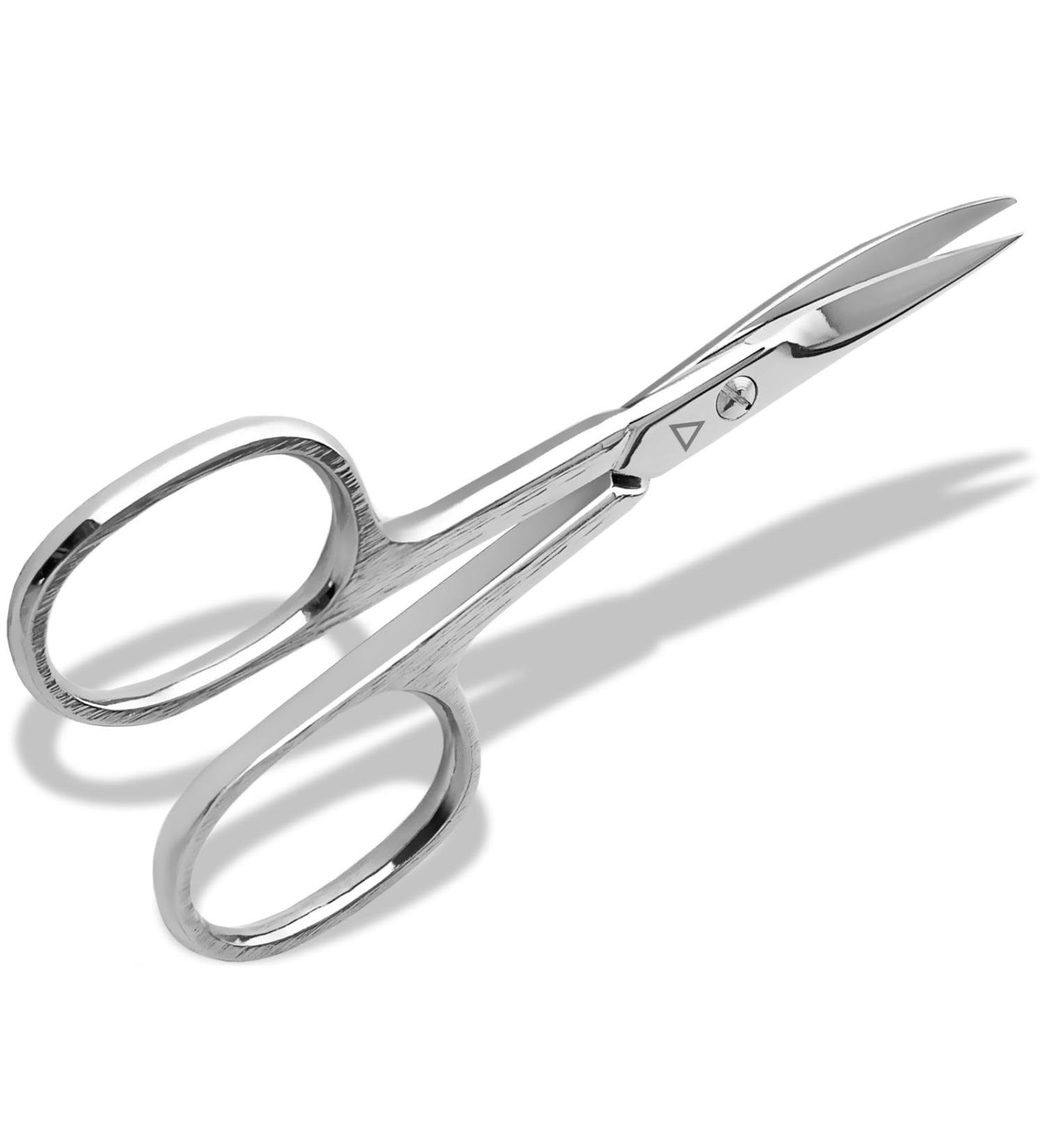 Premium Left-Handed Nail Scissors with Curved Extra Sharp Cutting Edge - Ideal for Precision Grooming - Buy Online on GoSupps.com
