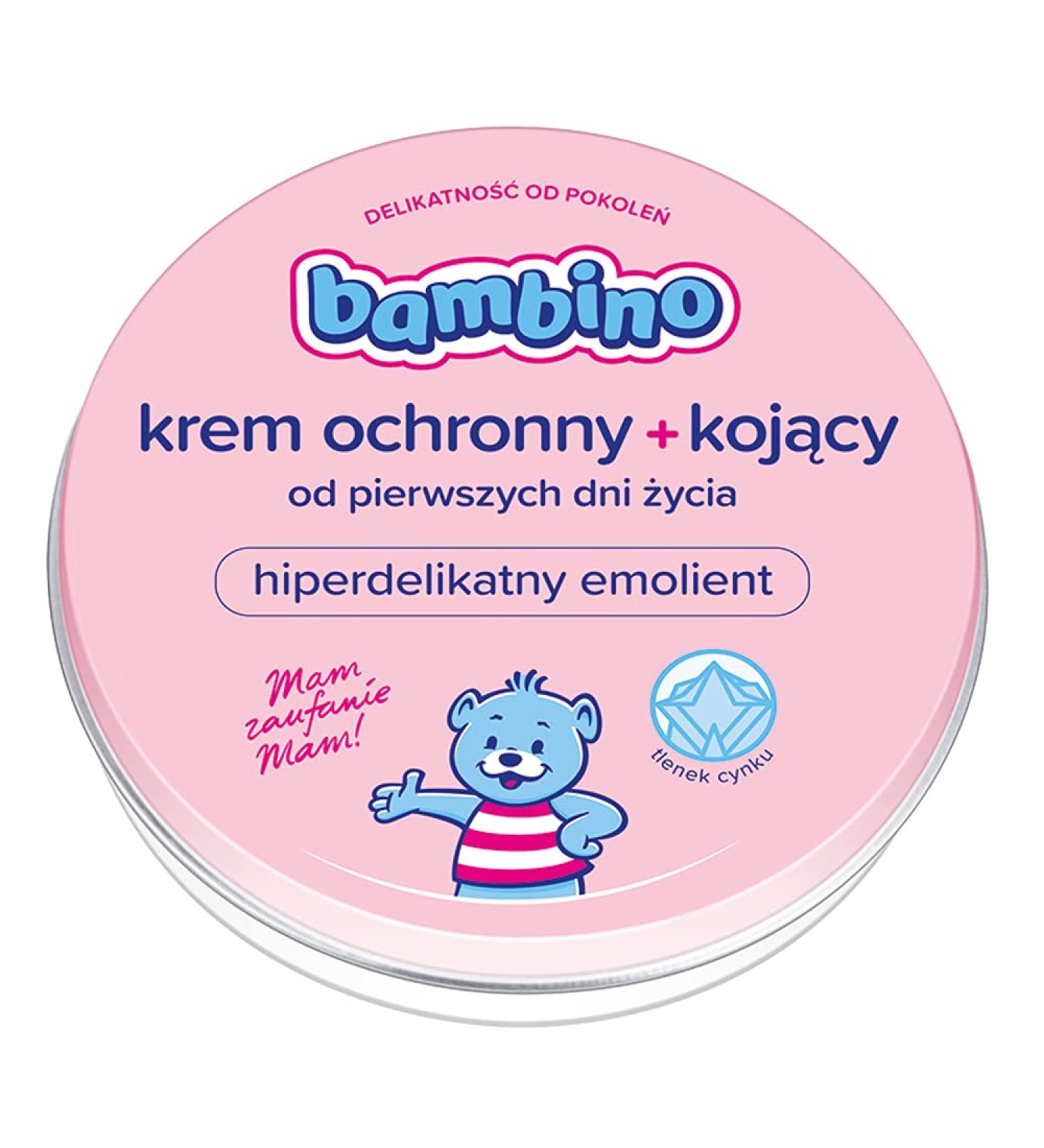 Bambino Protective Cream with Zinc Oxide - 75ml | Gentle Skincare for Children - Buy Online on GoSupps.com