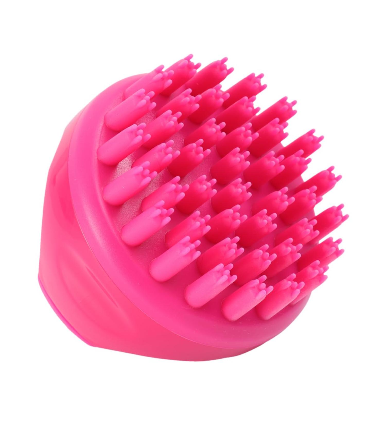 Frcolor Silicone Hair Massage Brush - Ergonomic Shampoo Brush for Rinse & Bathing | International Shipping - Buy Online on GoSupps.com