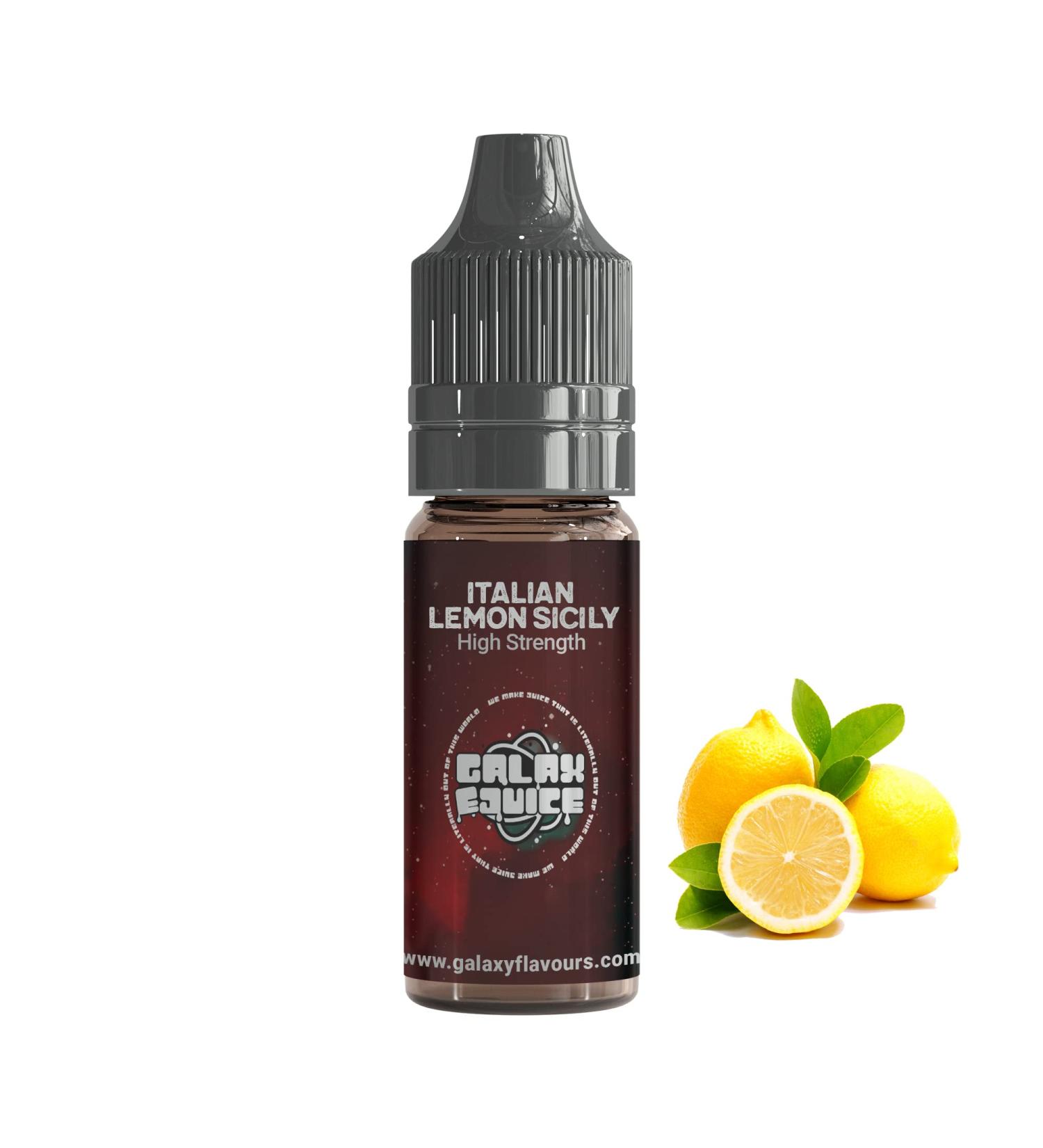 Italian Lemon Sicily High Strength Flavouring - 10ml Bottle - Galaxy Food Flavours - Buy Online on GoSupps.com