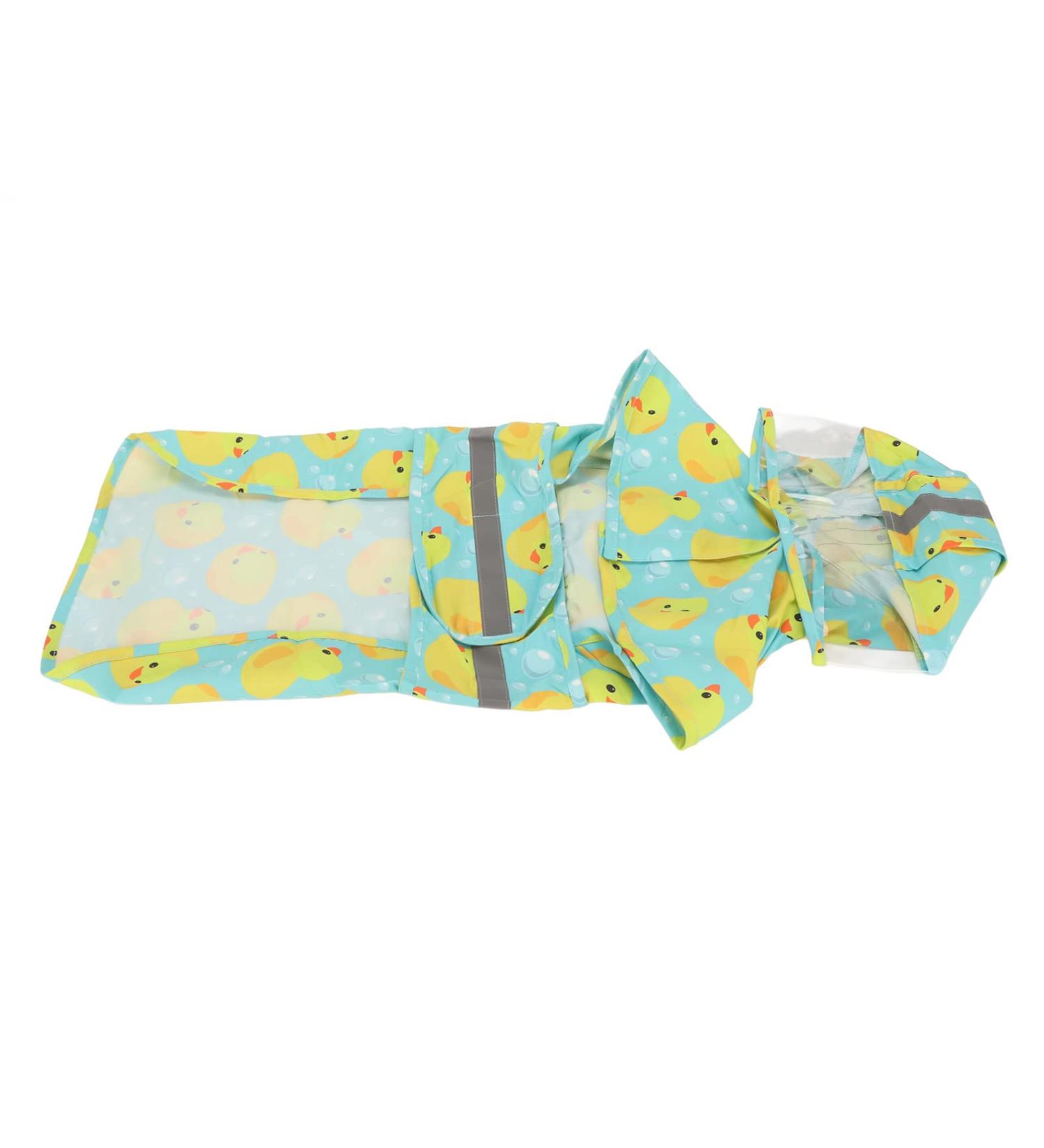 Naroote Dog Raincoat Duck Print Waterproof Dog Raincoat Adjustable for Small Dogs (XXL) - Buy Online on GoSupps.com