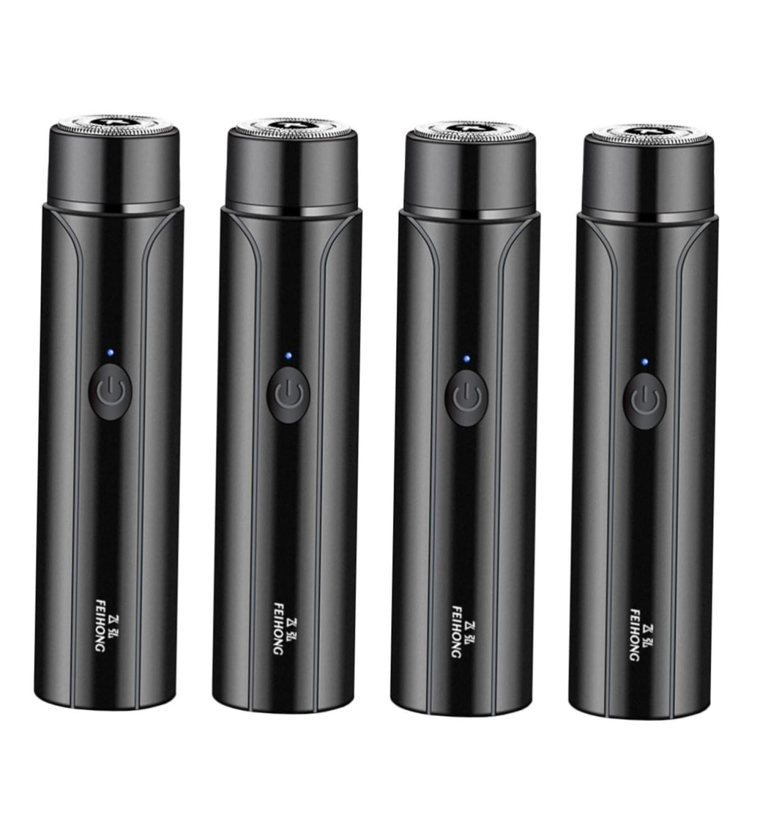 Buy 4 Sets Electric Shaver for Men - Rechargeable & Wear Resistant Travel Razor Accessories - Buy Online on GoSupps.com