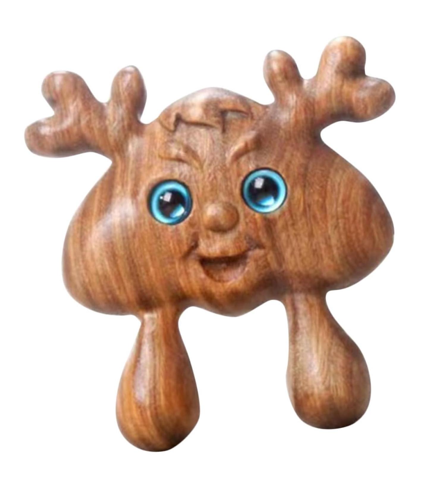 Frcolor Gua Sha Comb & Massage Device - Ceramic Facial Tools & Meridian Acupuncture Stick for Scalp & Muscle Relief - Buy Online on GoSupps.com