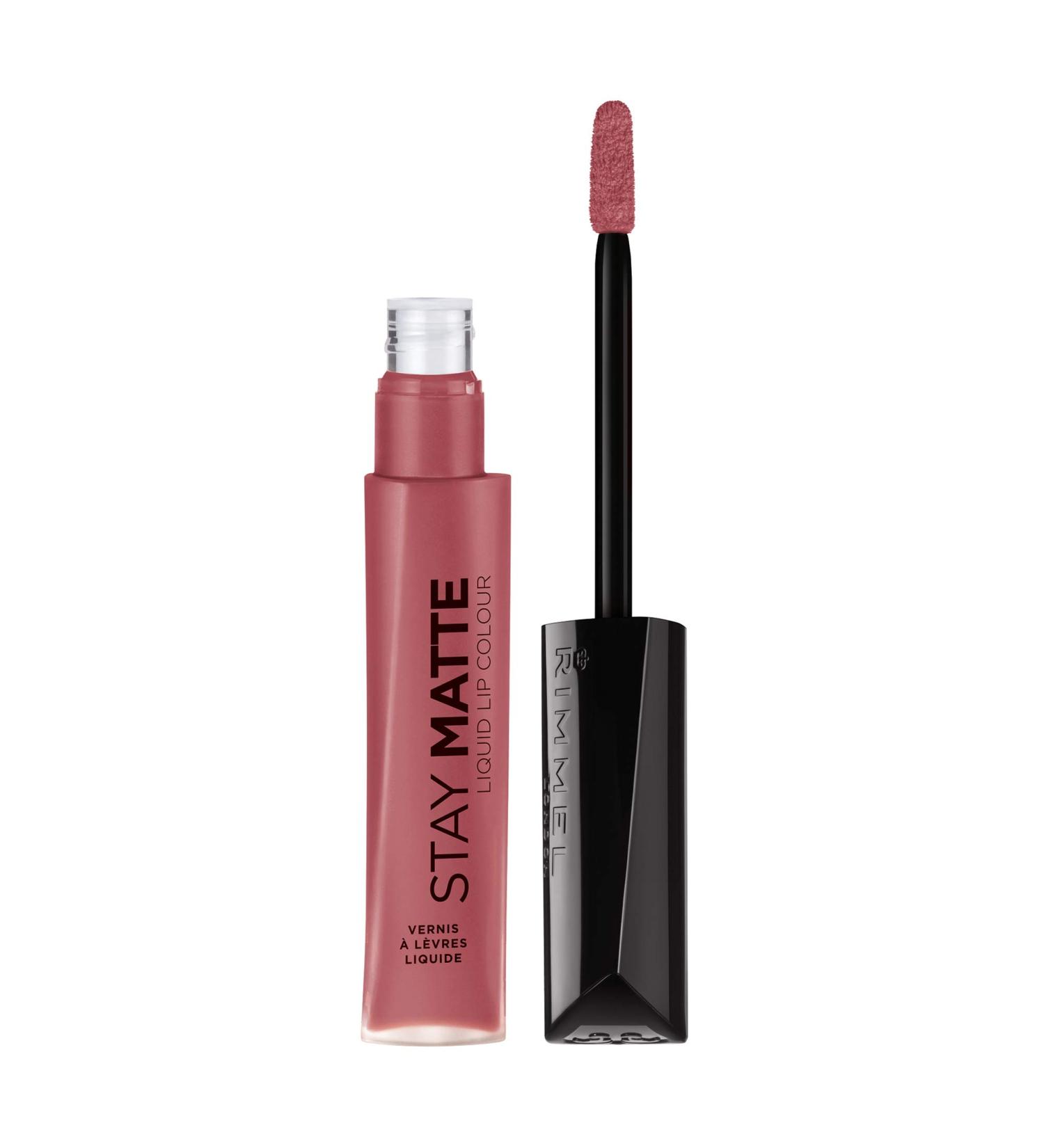 Rimmel Stay Matte Lip Liquid Pink Blink 0.21oz - Pack of 1 - Buy Online on GoSupps.com
