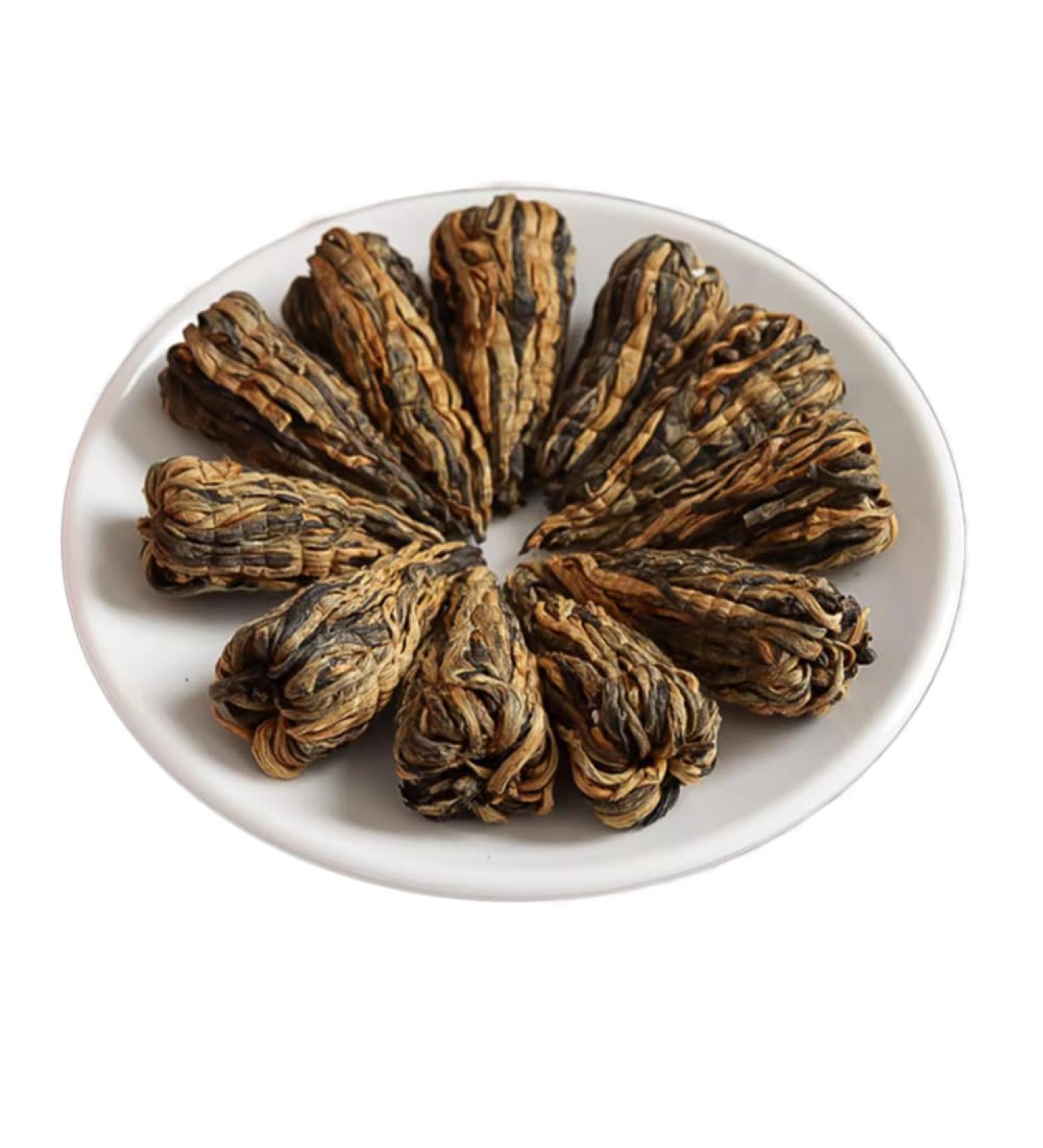 Yunnan Dianhong Th Noir Th noir fait la main Petite Tour Rouge Pagode (500g) - Buy Online on GoSupps.com