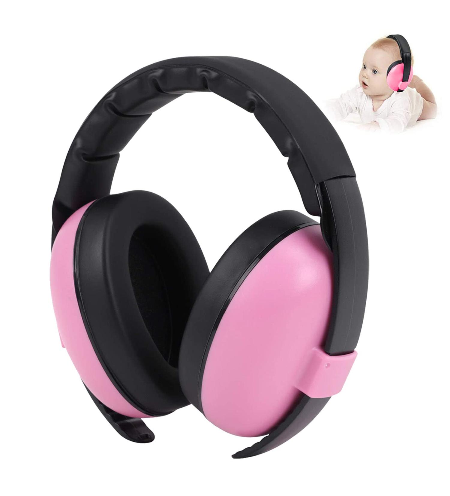 YANKUIRUI Baby Ear Defenders - Pink Noise Cancelling Headphones for Ages 3 months to 3 Years - Buy Online on GoSupps.com