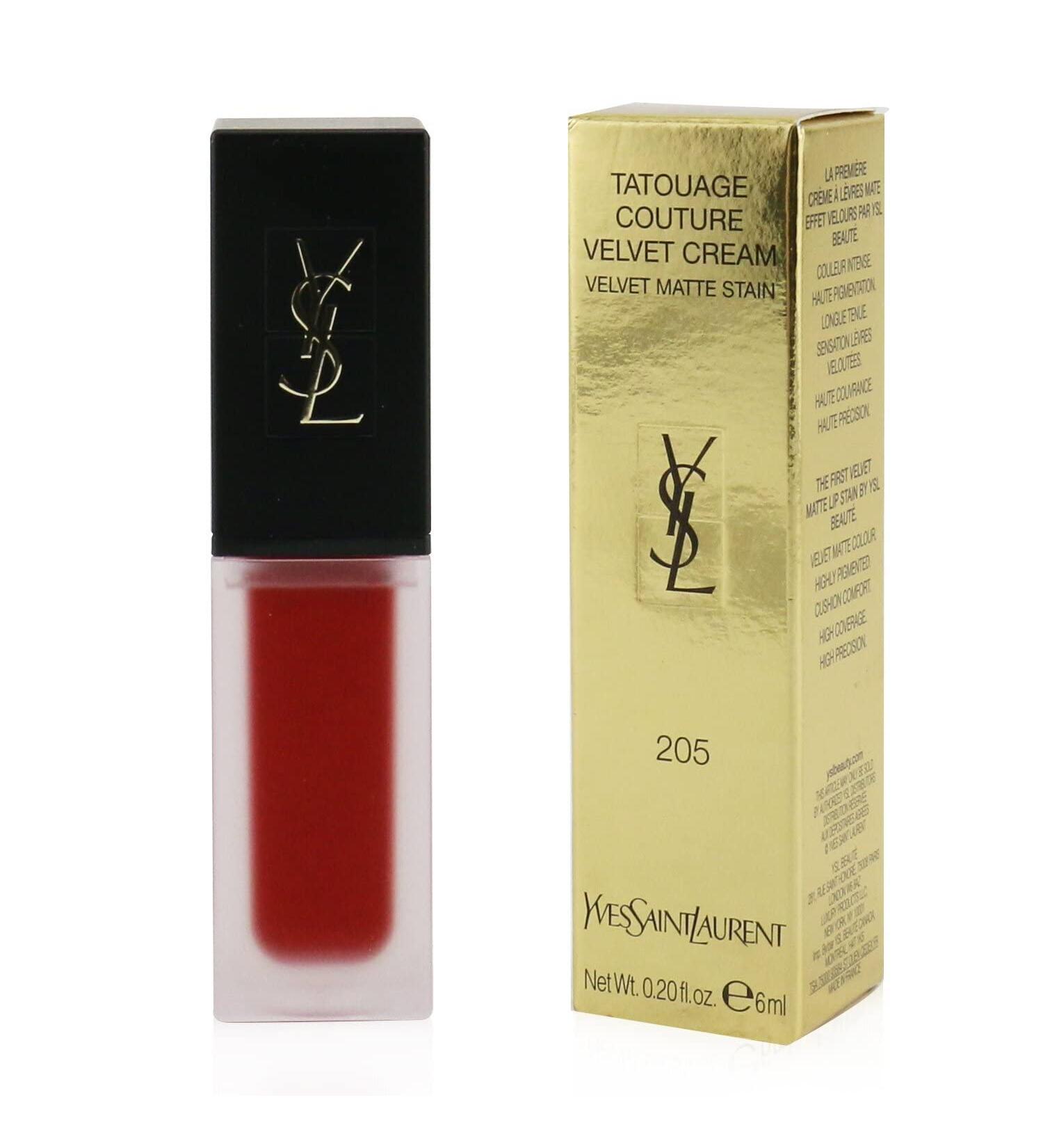 Yves Saint Laurent Tatouage Couture Velvet Cream 205 Luxury Matte Stain Makeup for Ladies International Shipping Available - Buy Online on GoSupps.com