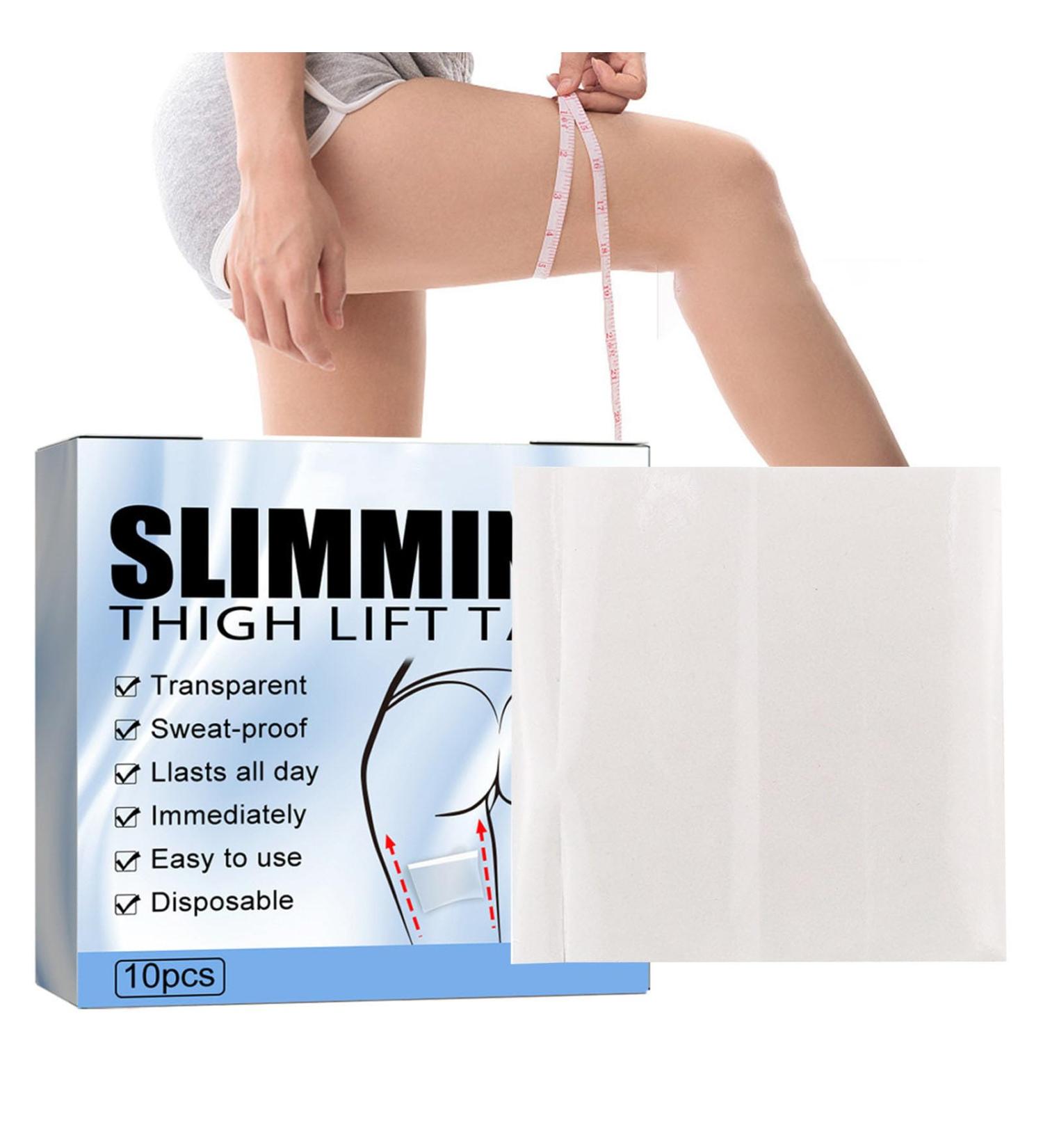 10 Pack Thigh Lifter Bands Instant Butt Lift Patches Leg Lift Tapes for Women Waterproof Lift Cellulite and Sagging Skin on Buttocks - Buy Online on GoSupps.com