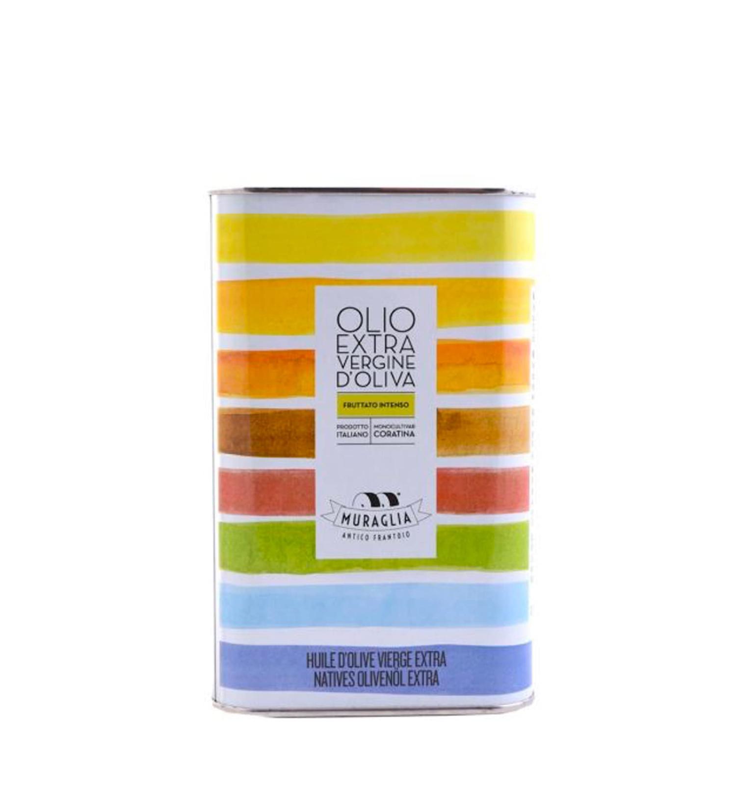  MURAGLIA ANTICO FRANTOIO Muraglia - Rainbow Virgin Olive Oil Tin (Intensely Fruity) 250 ml - Buy Online on GoSupps.com