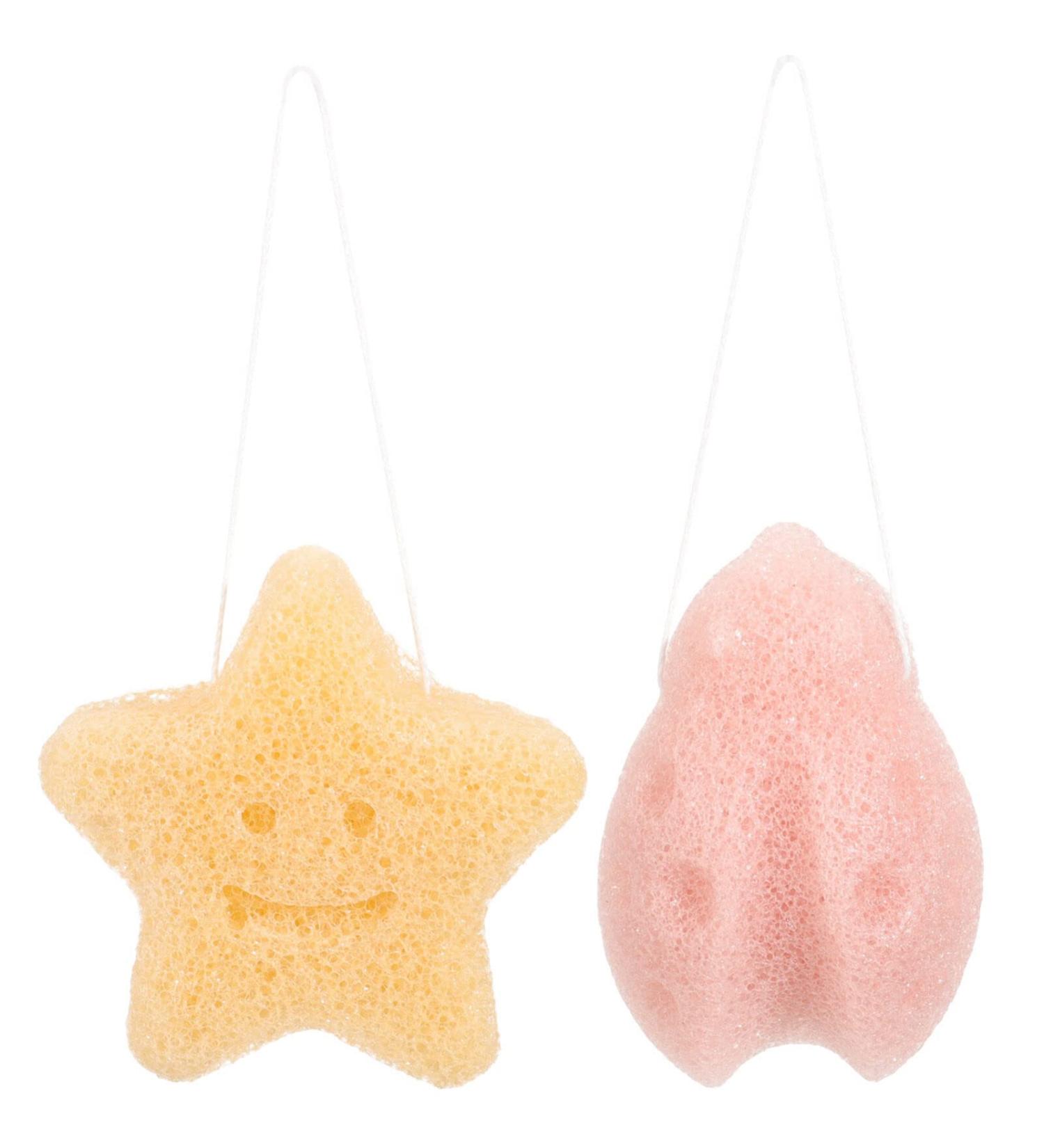 Cabilock 2pcs Loofah Facial Sponges for Exfoliating, Makeup Removal, and Face Scrubbing - Buy Online on GoSupps.com