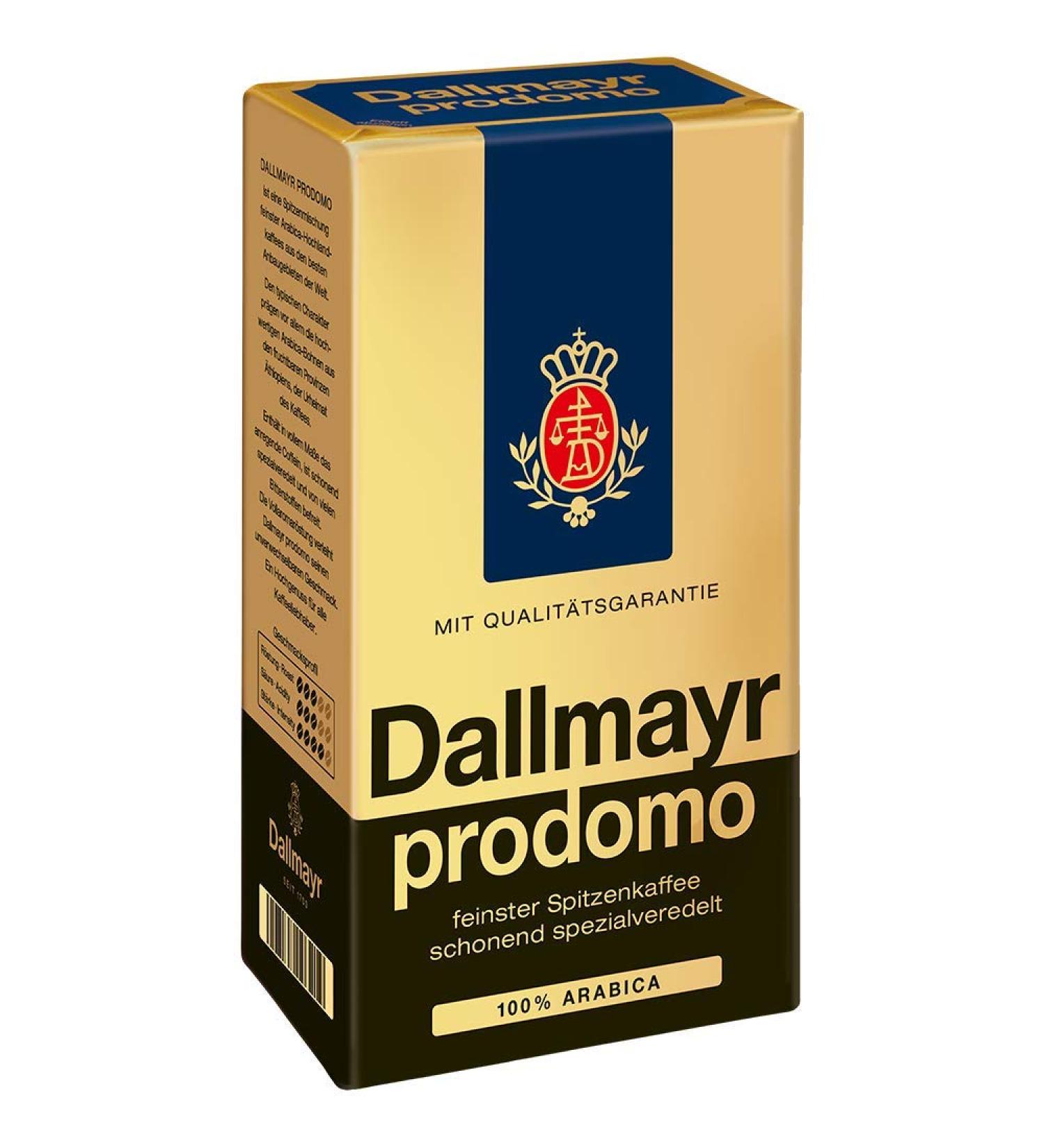 Dallmayr Prodomo Original German Roast Ground Coffee 500g - Premium Quality Roast Coffee - Buy Online on GoSupps.com