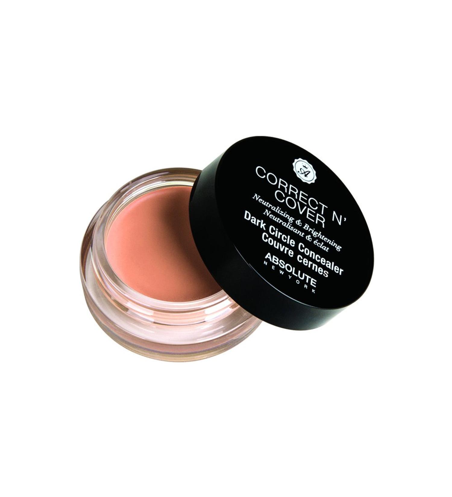Absolute New York Correct 'n Cover Dark Circle Concealer - Medium | Conceal and Brighten Eyes - Buy Online on GoSupps.com