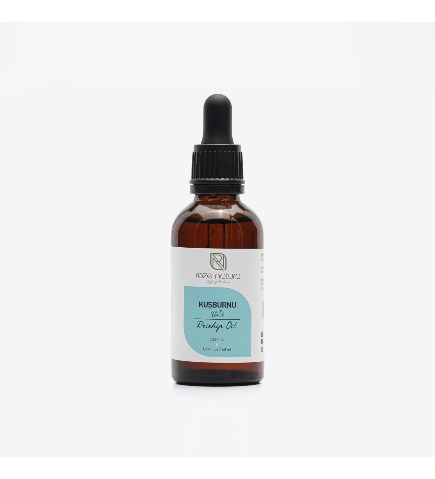 ROSEHIP OIL COLD Pressed Undiluted 100% Pure & Natural 1.69 fl oz (50ml)