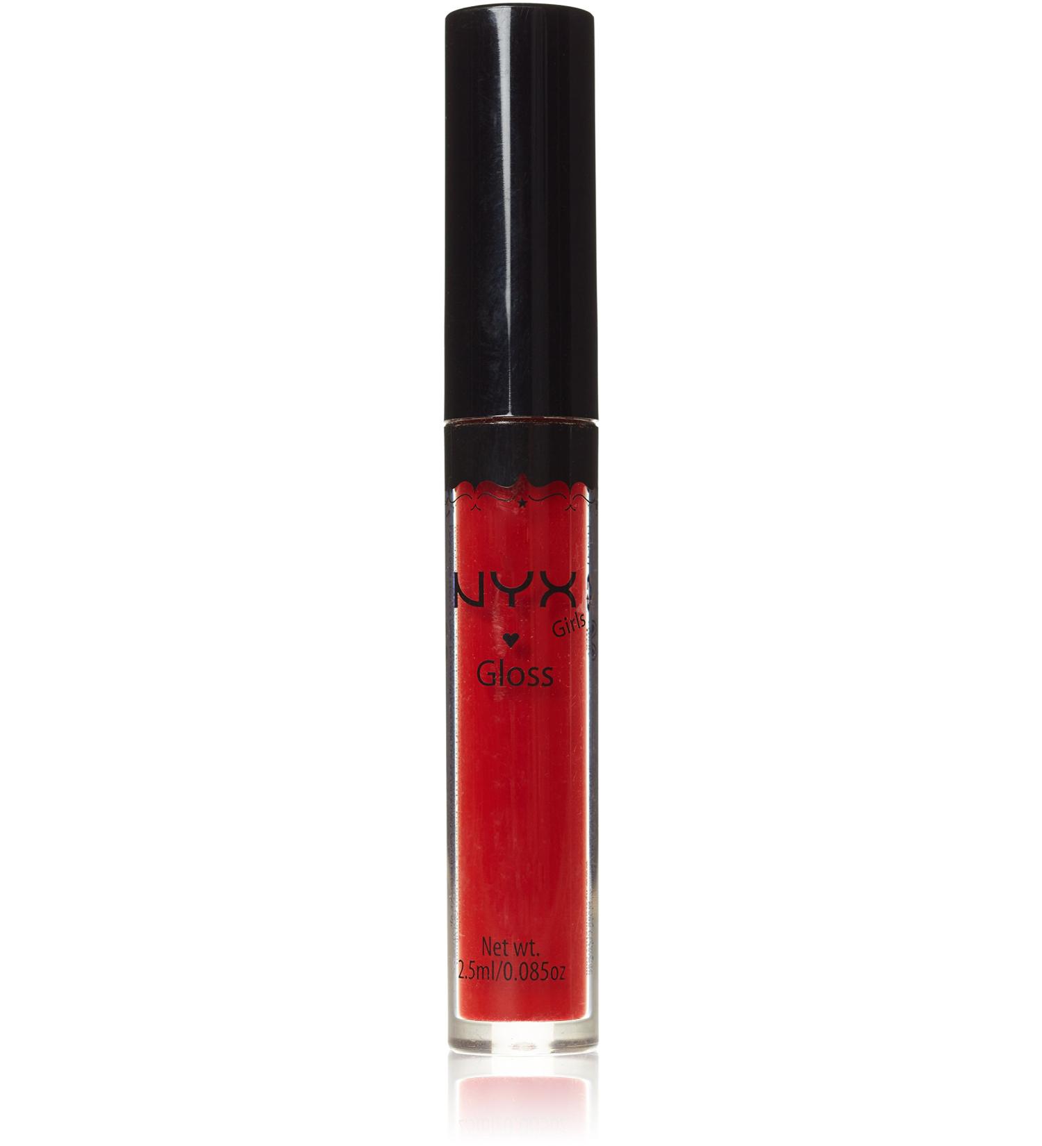 Buy NYX Girls Round Lip Gloss RLG 01 - True Red | International Shipping Available - Buy Online on GoSupps.com