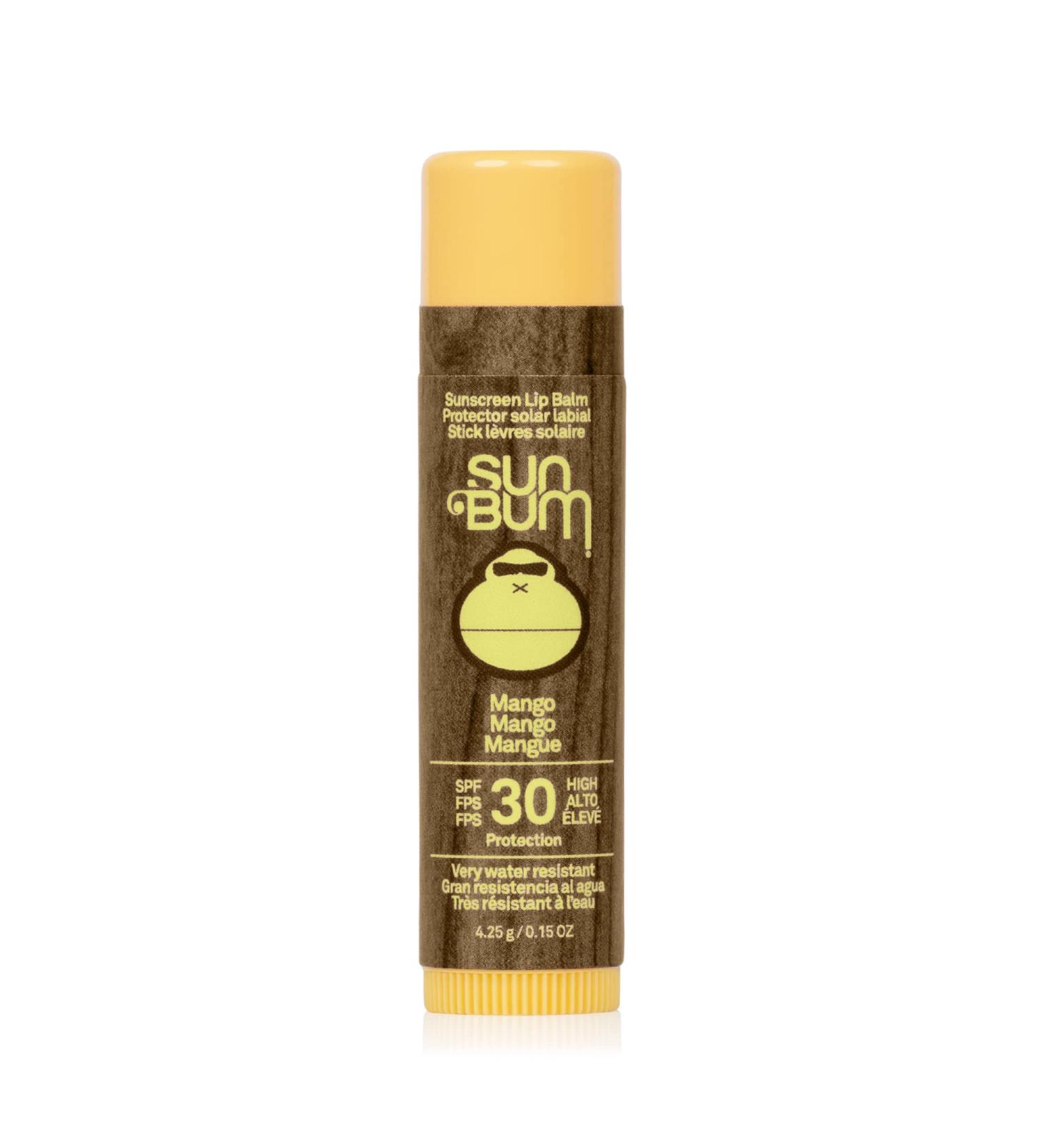 Sun Bum SPF30 Mango Lip Balm 4.25g - Buy Online on GoSupps.com
