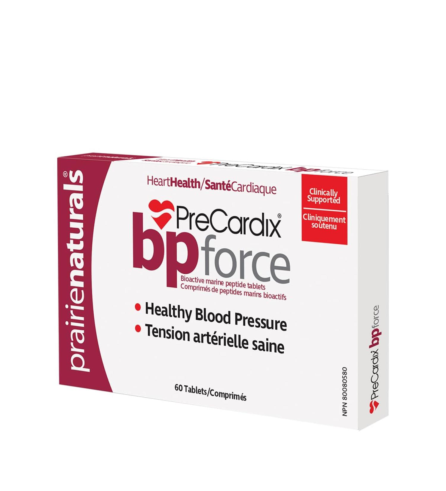 Prairie Naturals PreCardix BP Force Blood Pressure Support - 60 Tablets - Buy Online on GoSupps.com