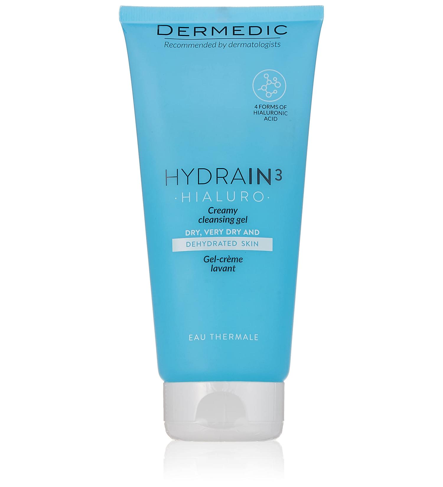 HYDRAIN 3 HIALURO Creamy Cleansing Gel | Hydrating Face Wash for All Skin Types | International Shipping Available - Buy Online on GoSupps.com