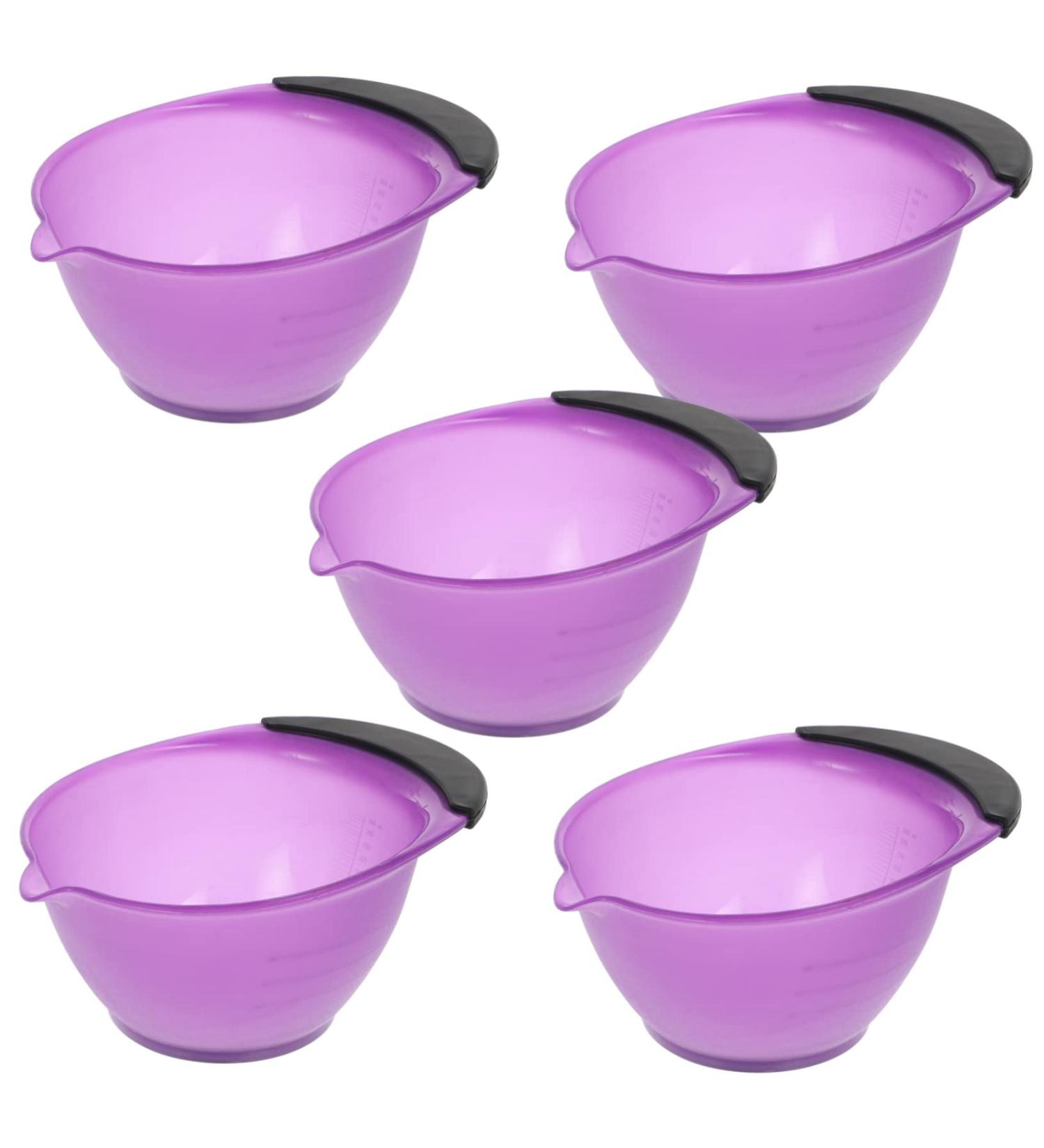 Frcolor 5 Pieces Silicone Mixing Shells for Hair Salon | Best Hair Color Tools for Vibrant Results - Buy Online on GoSupps.com