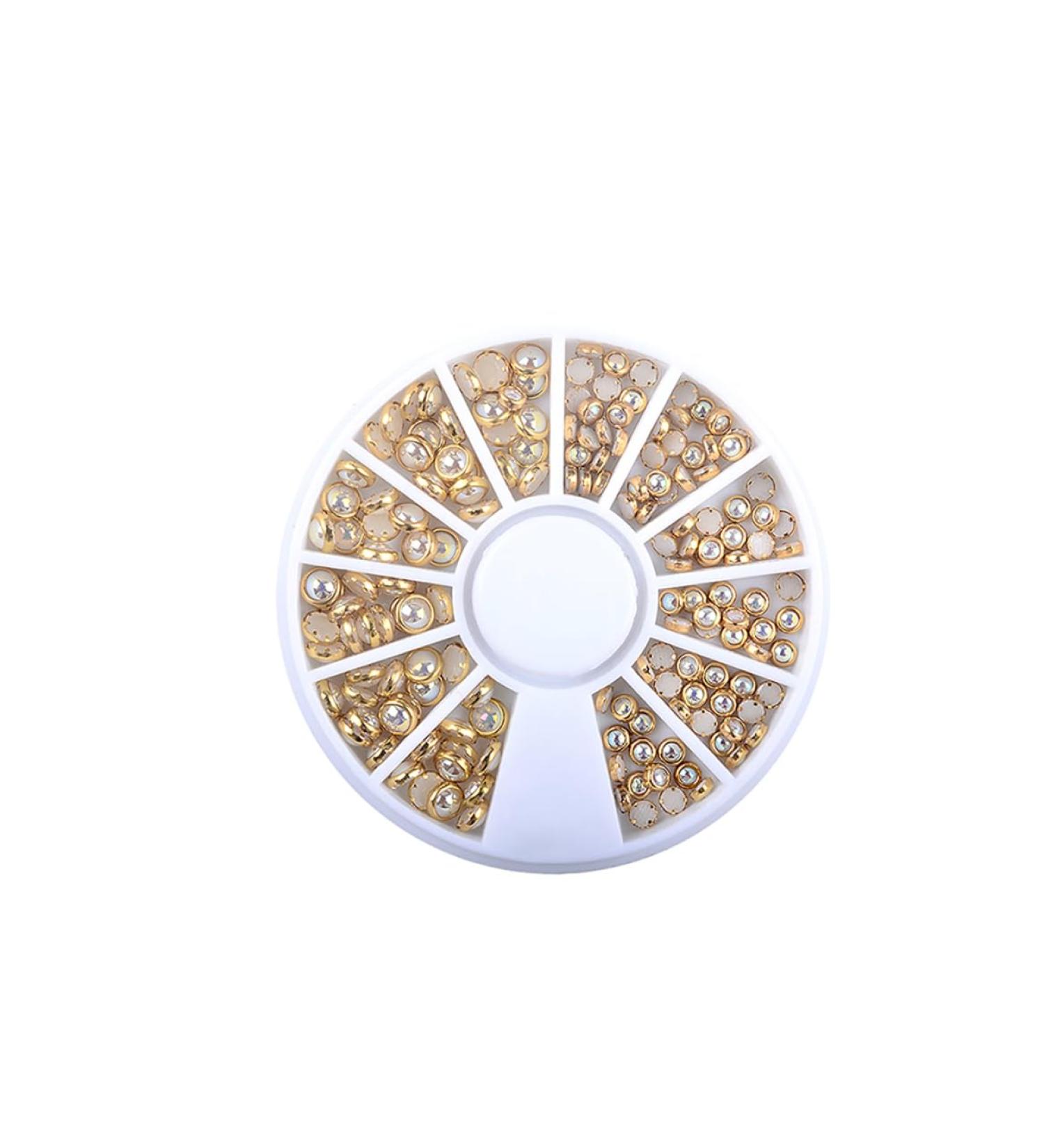 Nail Knot Pearls with Decor Jewelry Wheel Carousel 1PC nail pearls - Buy Online on GoSupps.com