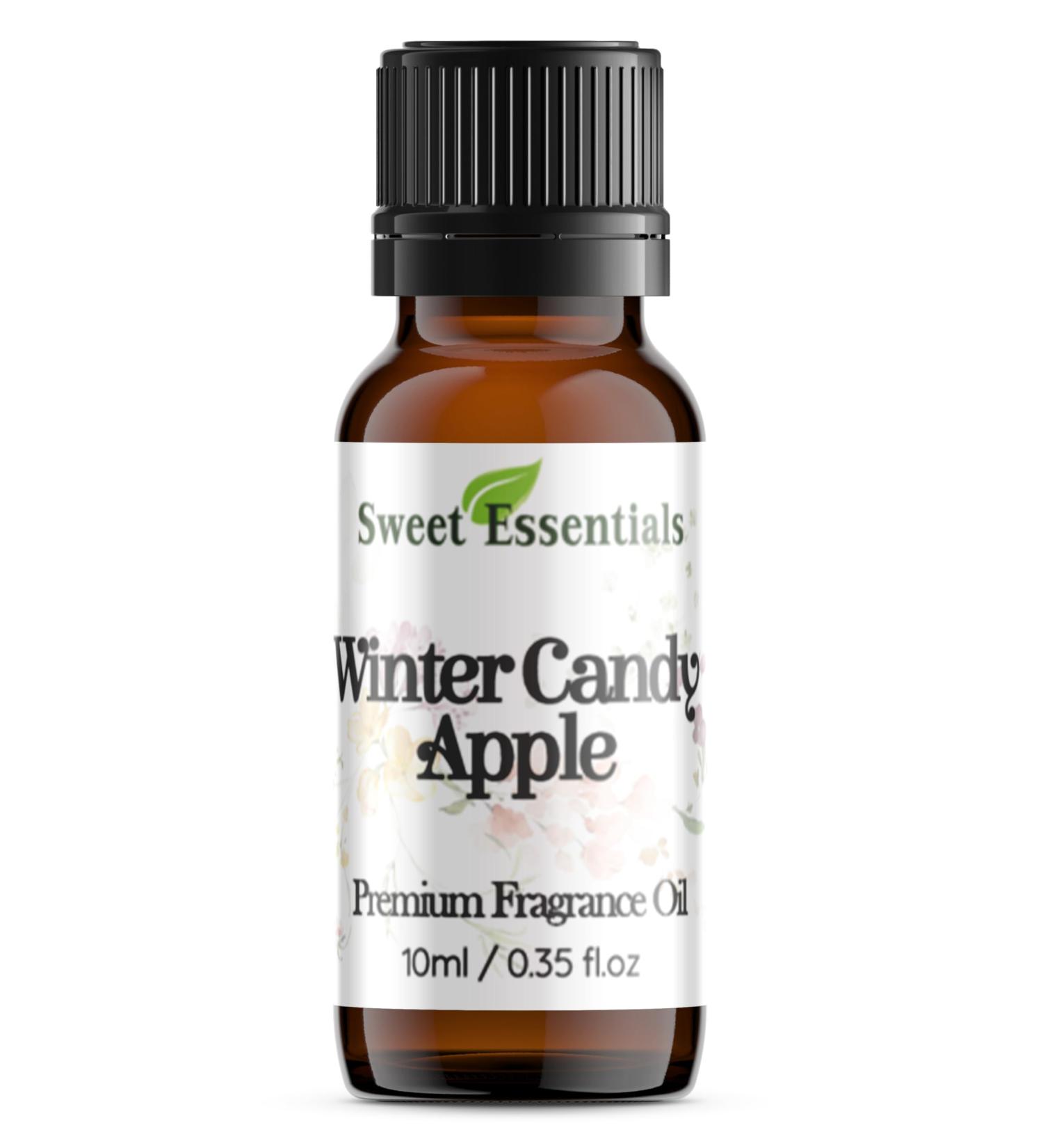Winter Candy Apple 10ml Premium Fragrance Oil - Aromatherapy Diffuser Soap & DIY Crafts - Long-Lasting Home Scents by Sweet Essentials - Buy Online on GoSupps.com