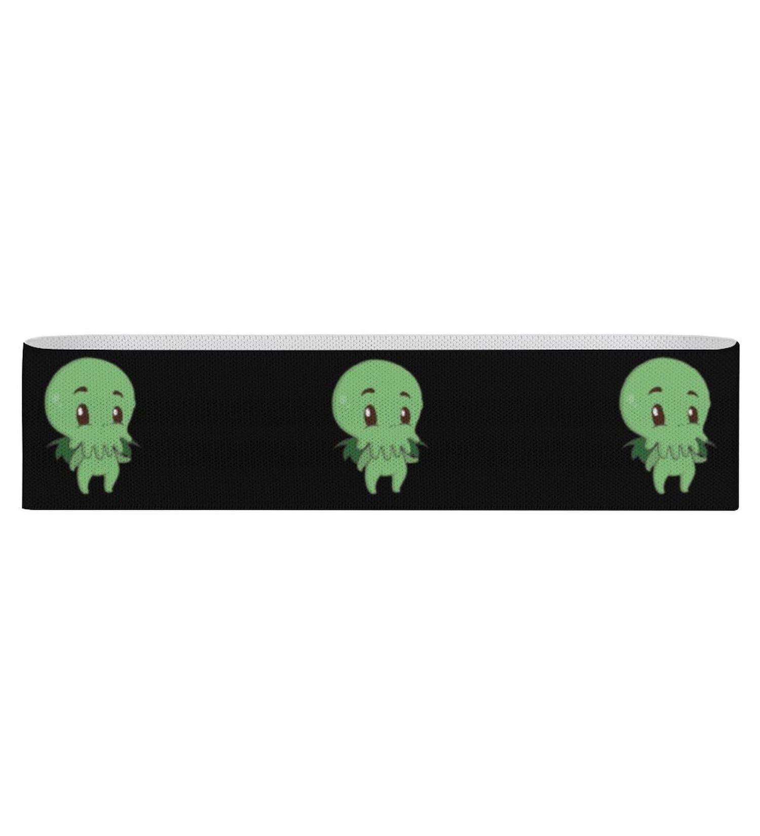Cute Cthulhu Resistance Bands - Non-Slip Booty & Yoga Straps for Workout & Therapy - Buy Online on GoSupps.com