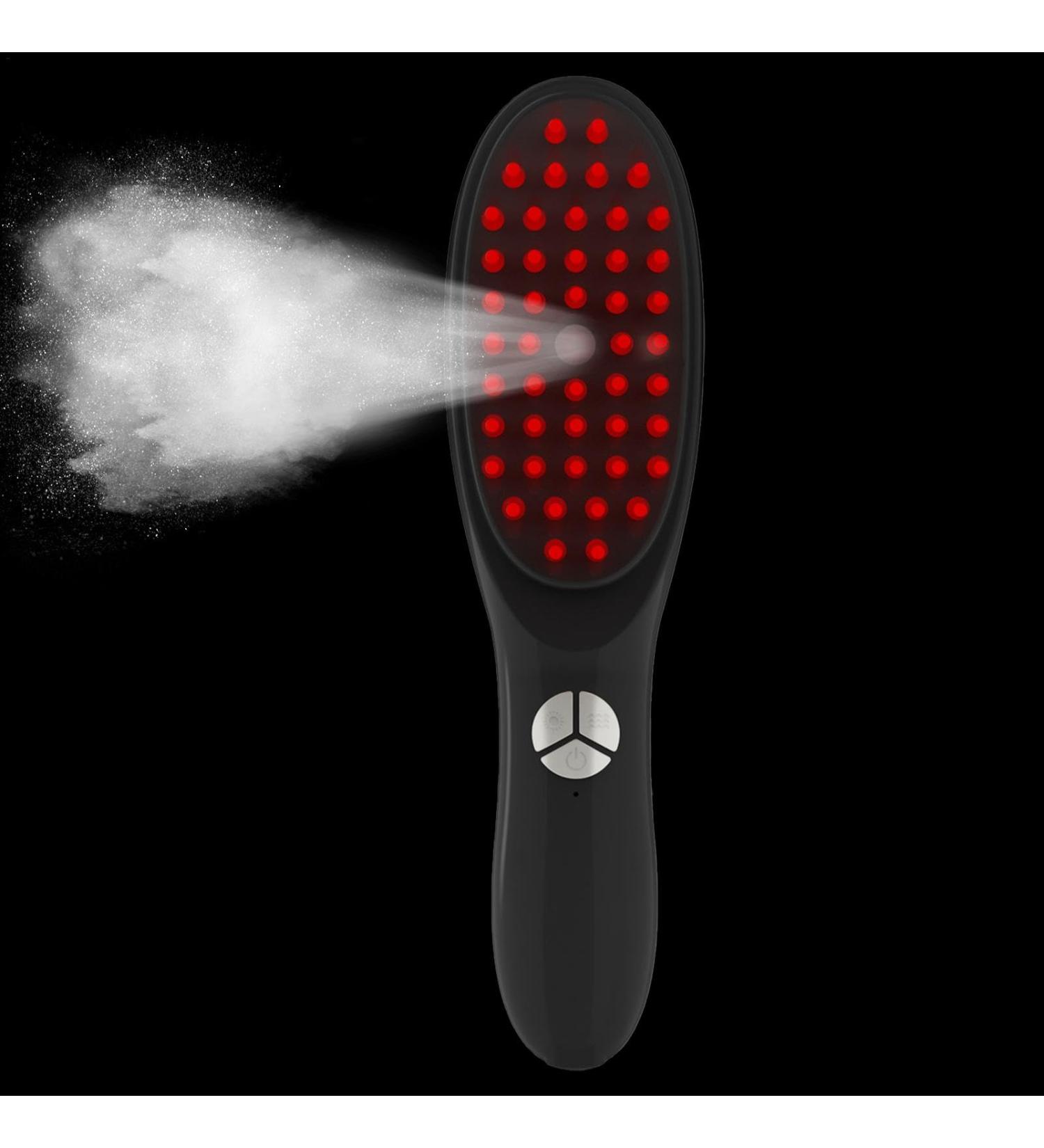 Multifunctional Vibrating & Spray Massage Comb | Electric Scalp Massage Brush for Instant Relaxation | Shop Internationally - Buy Online on GoSupps.com