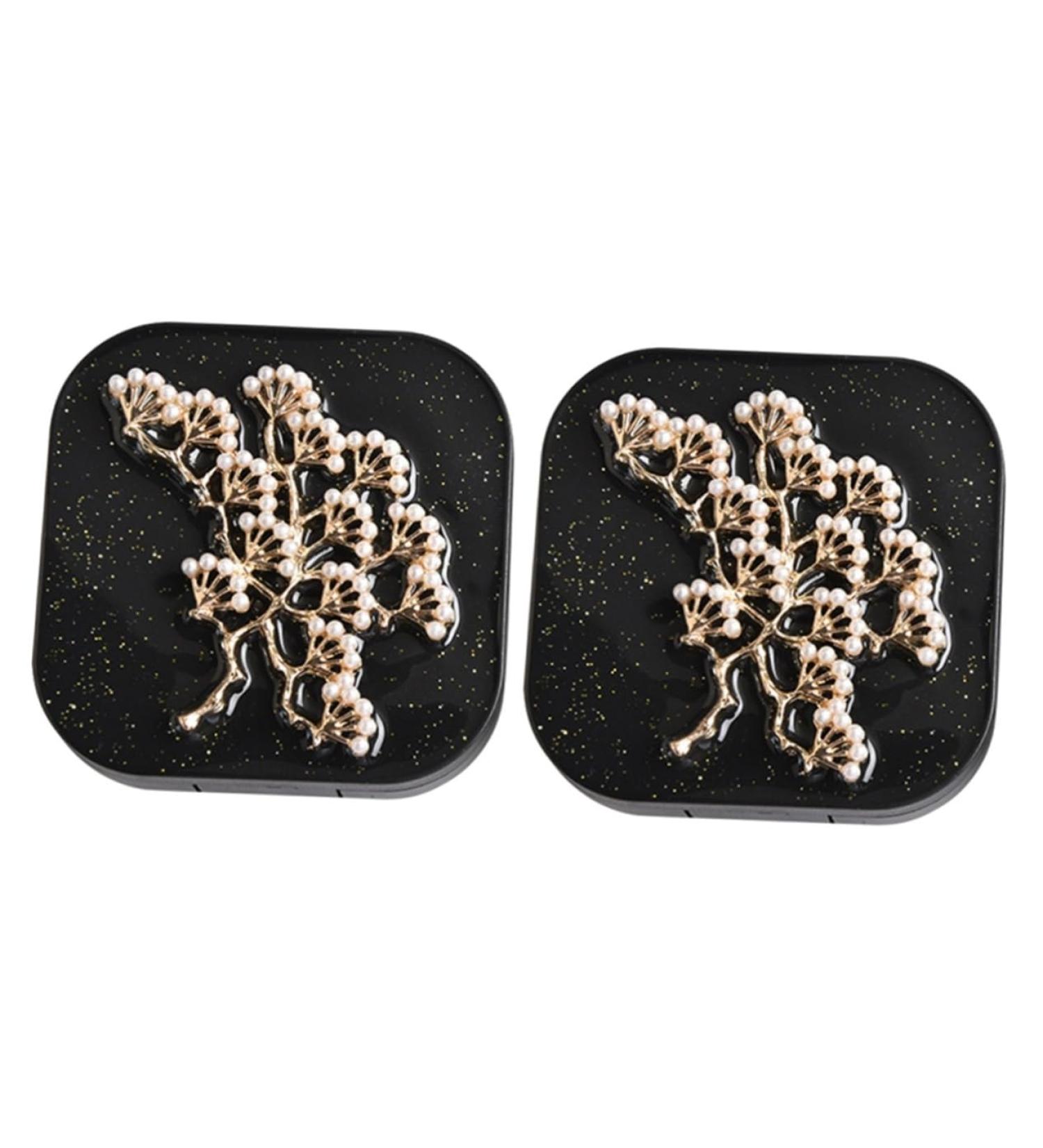 Solustre 2-in-1 Contact Lens Organizer & Travel Case - Mirror Lens Holder Bag for Accessories - International Shipping Available - Buy Online on GoSupps.com