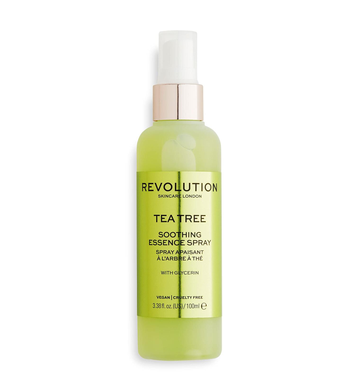 Revolution Skincare London Tea Tree Essence Spray 100ml - Buy Online on GoSupps.com