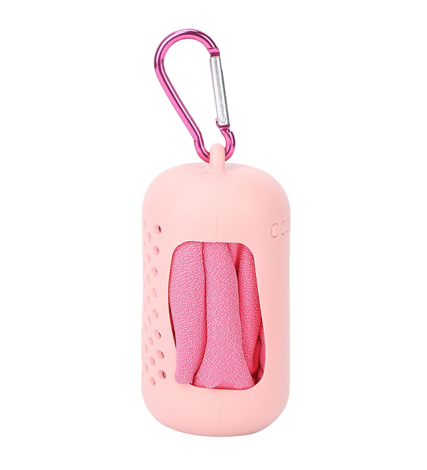 Cooling Towel - Quick-Dry Microfiber Ice Towel for Athletes & Outdoor Enthusiasts | Pink Sports Accessory - Buy Online on GoSupps.com