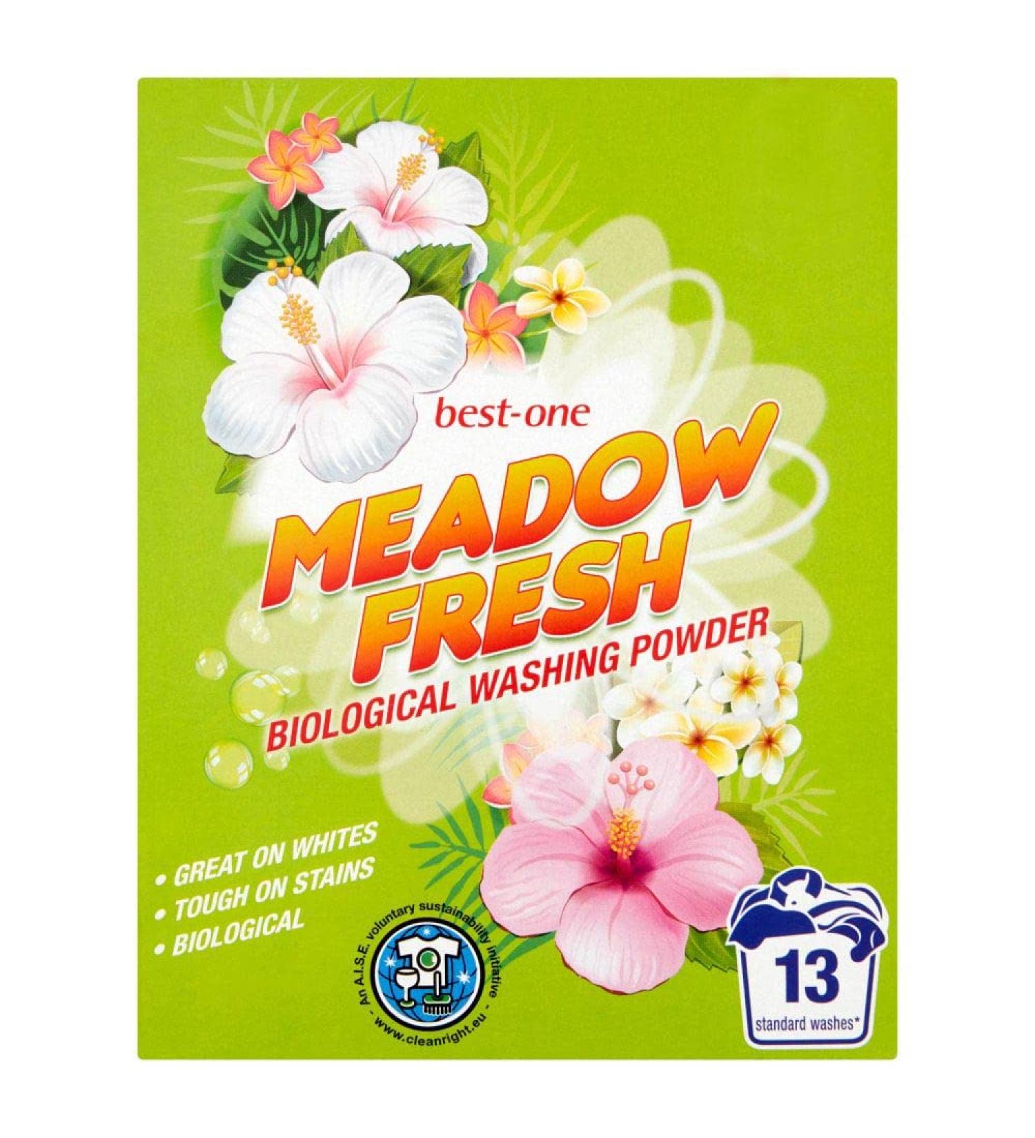 SKBest-One Meadow Fresh Biological Washing Powder 884g