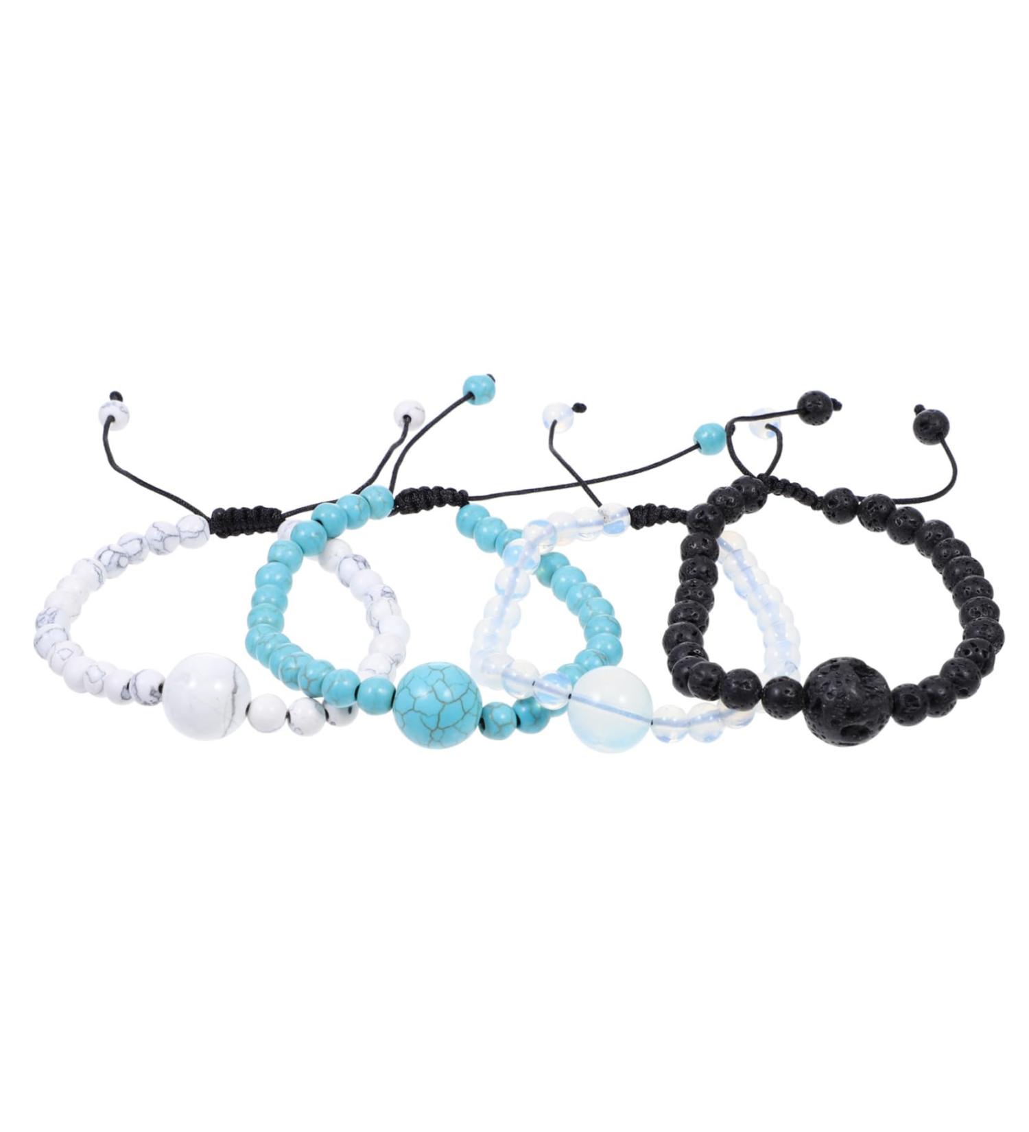 IFANLANDOR Anti Motion Sickness Bracelet Set - Stylish Ocean Bracelets for Adults - Nausea Relief Wristband Jewelry - Travel Supplies - Buy Online on GoSupps.com