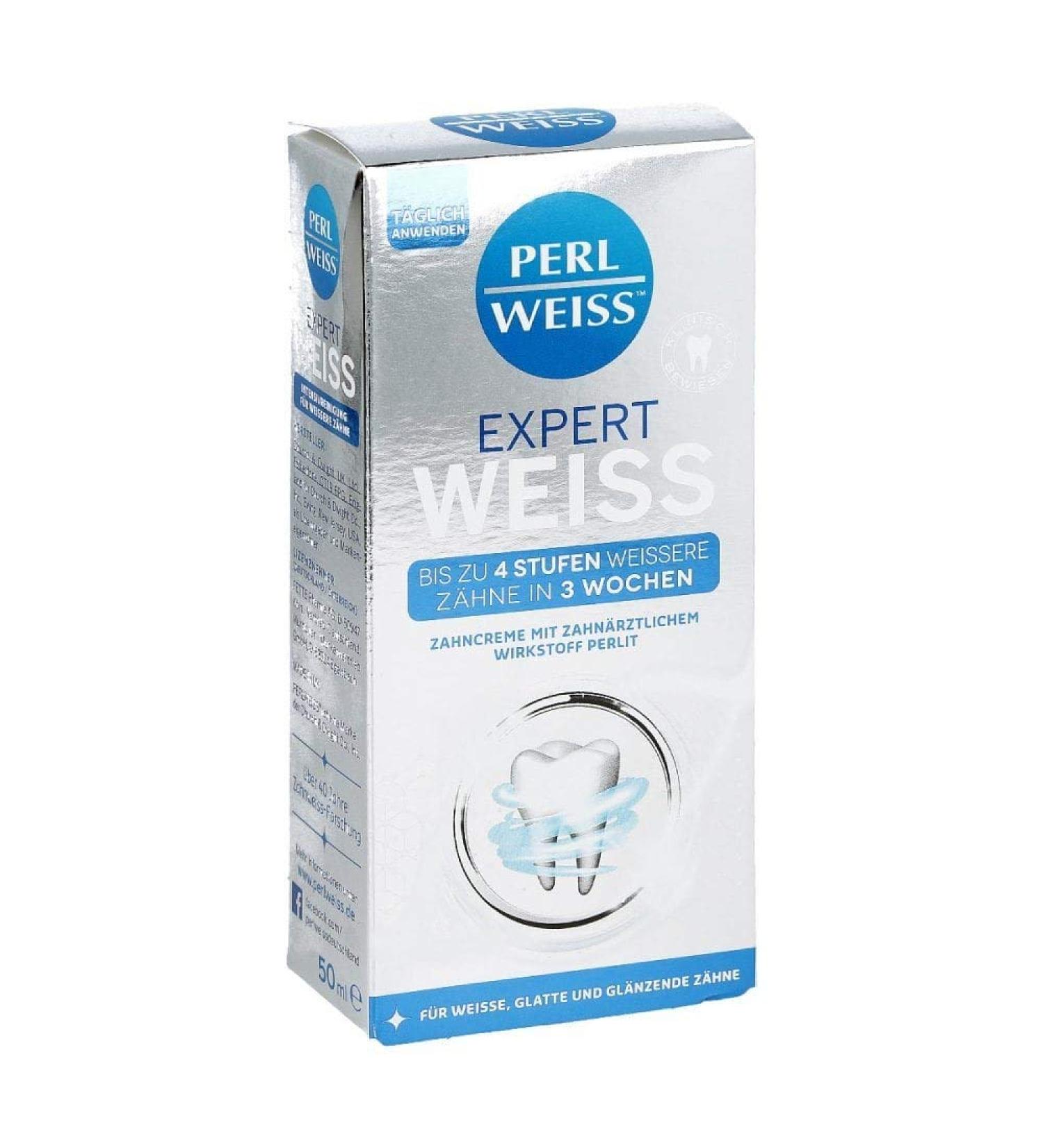 Perlweiss Expert Weiss 50 ml Premium Teeth Whitening Gel for Bright Smiles | Fast International Shipping - Buy Online on GoSupps.com