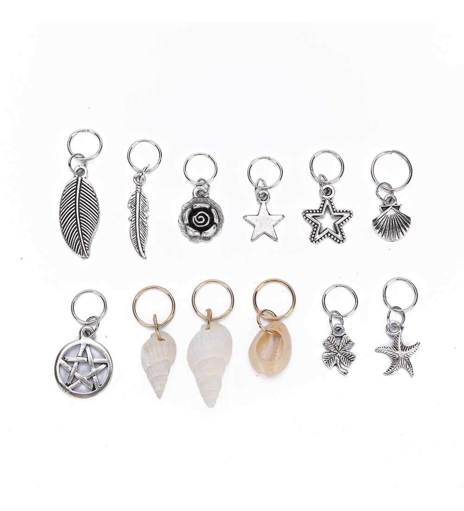 70-Piece Hair Accessories Set: Braid Rings Clips Bows and Dreadlock Pearl Rings for Stunning Styles - Buy Online on GoSupps.com