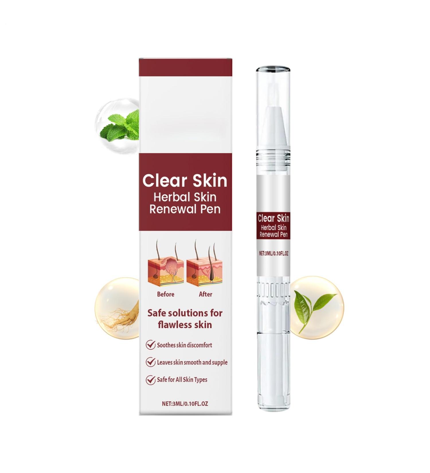 Facial Restructuring Pen 3 ml moisturizing firming and brightening Liquid pen for facial repair and renewal for daily morning and evening routines for travel - Buy Online on GoSupps.com