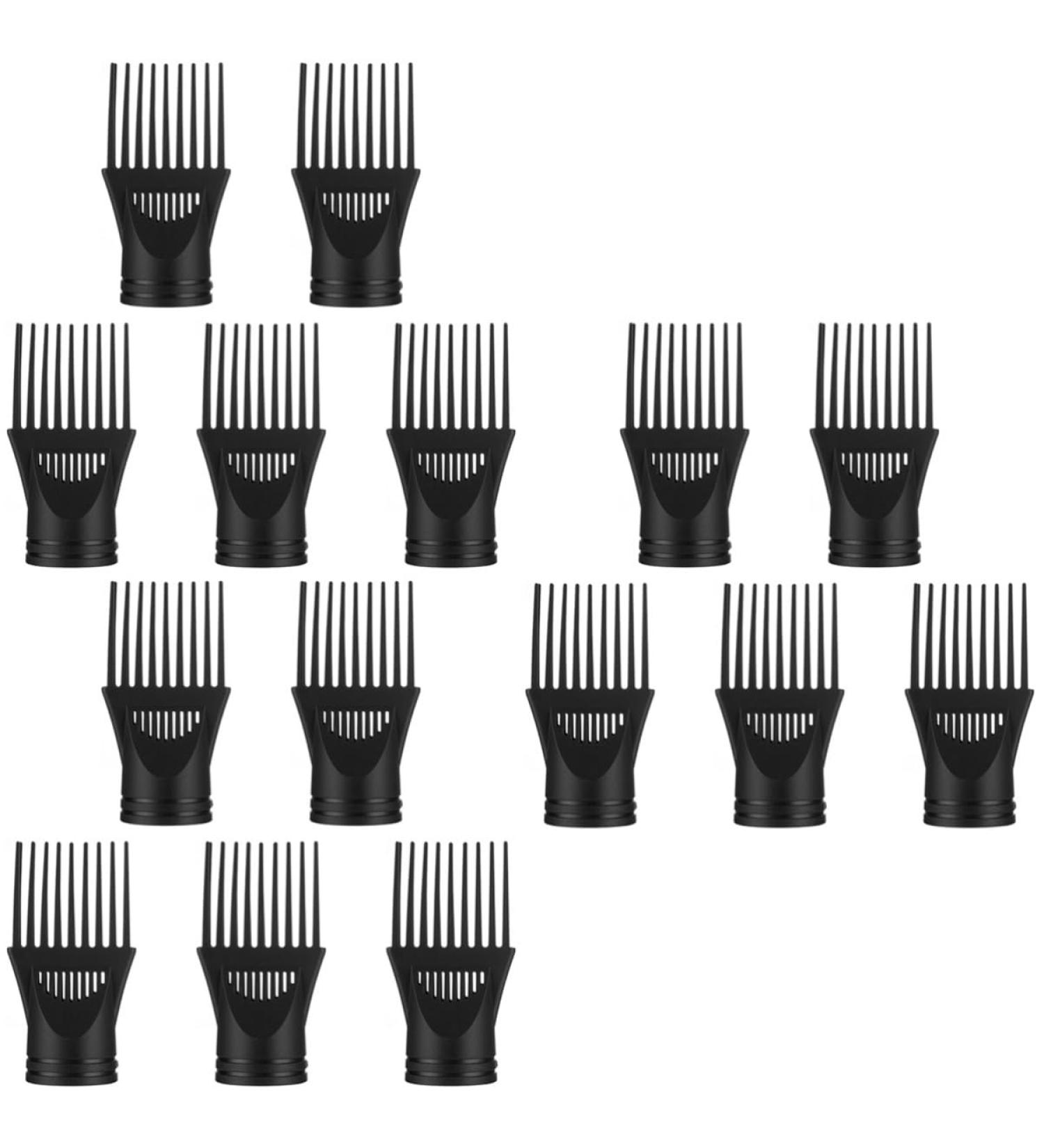 DOITOOL 15 Pcs Hair Dryer Comb Blow Dryer Comb Attachment for Hair Straight Hair Dryer Nozzle Hair Dryer Nozzle Diffuser Blower Dryer Comb Attachment Modeling Plastic Hairdressing Tool - Buy Online on GoSupps.com