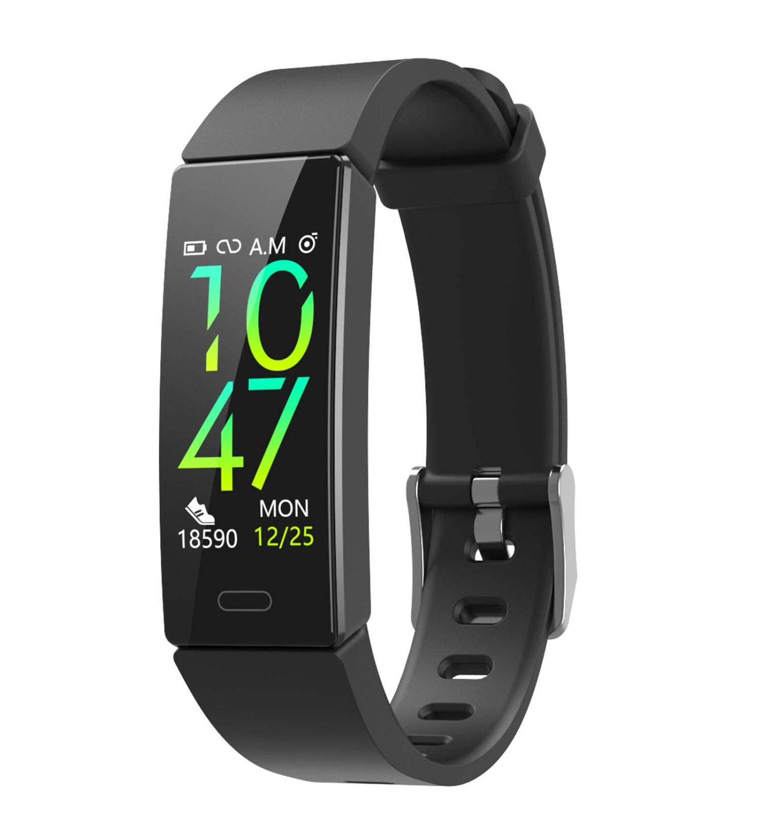 ZURURU Fitness Tracker with Blood Pressure Heart Rate Sleep Monitor - Waterproof Activity Watch for Men and Women - Buy Online on GoSupps.com
