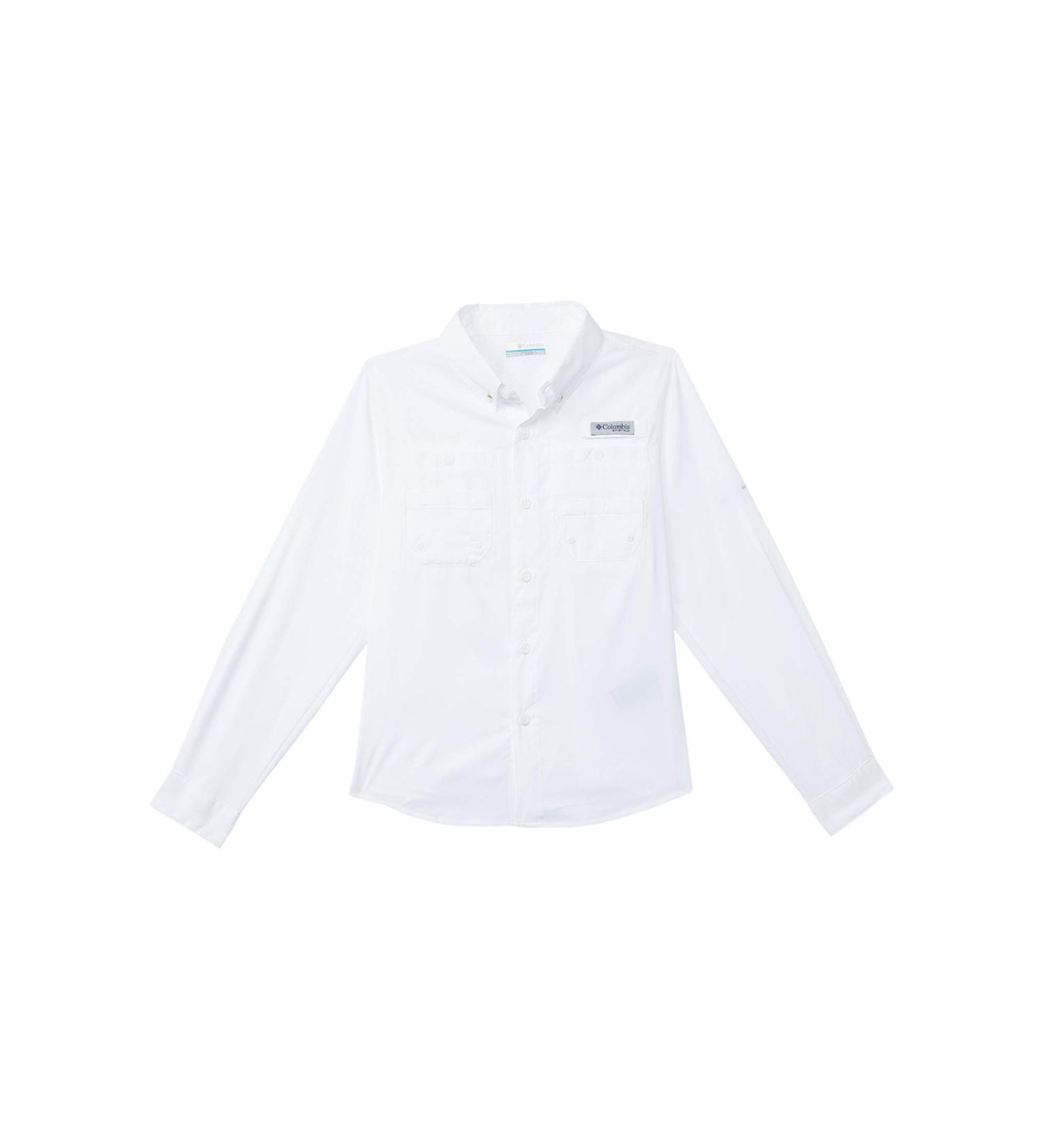 Columbia Boys' Tamiami Long Sleeve Shirt Color Large