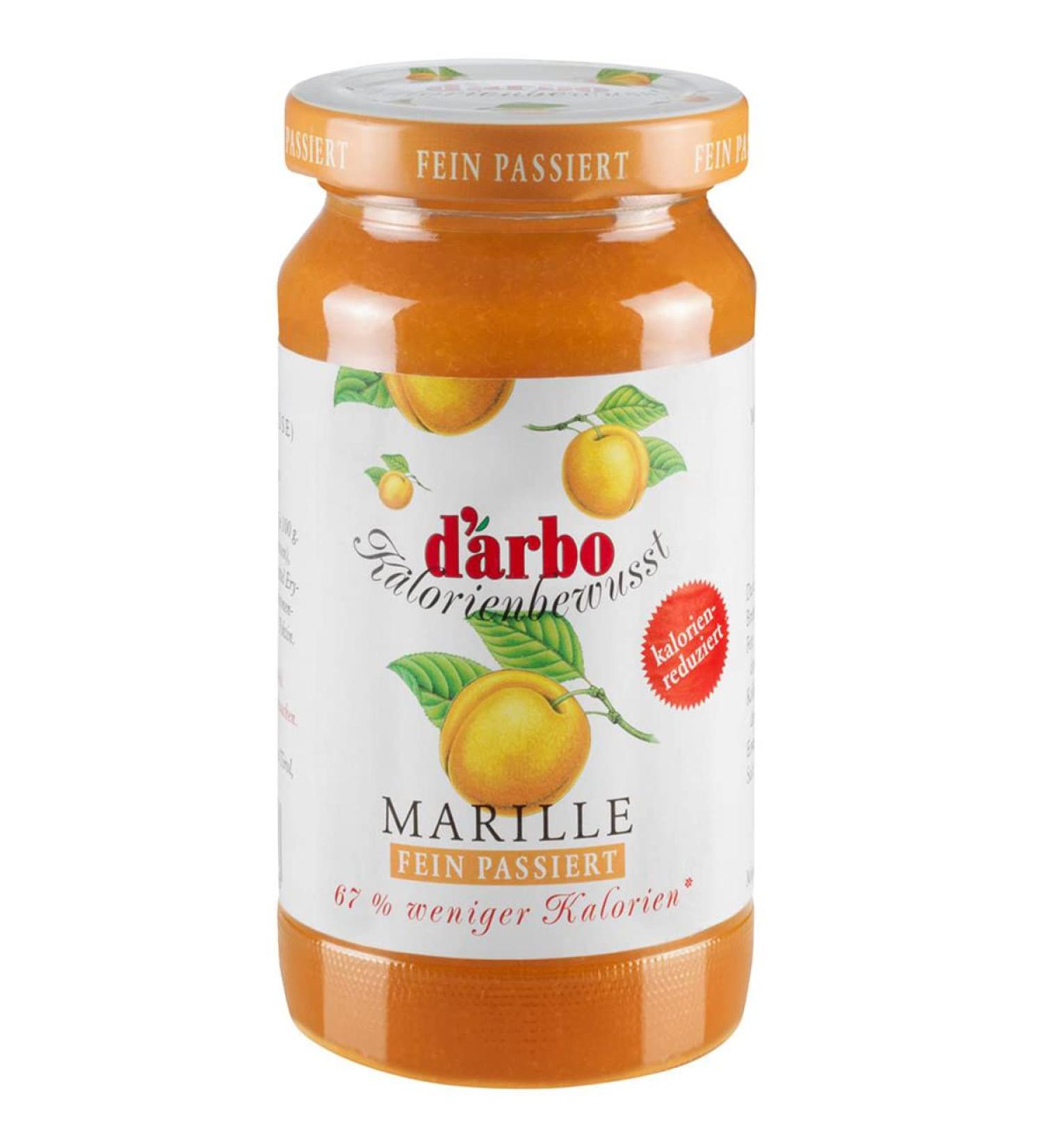 n.v. Darbo Marille Arpicosis Calorie Reduced Jam Passes Finely 220g