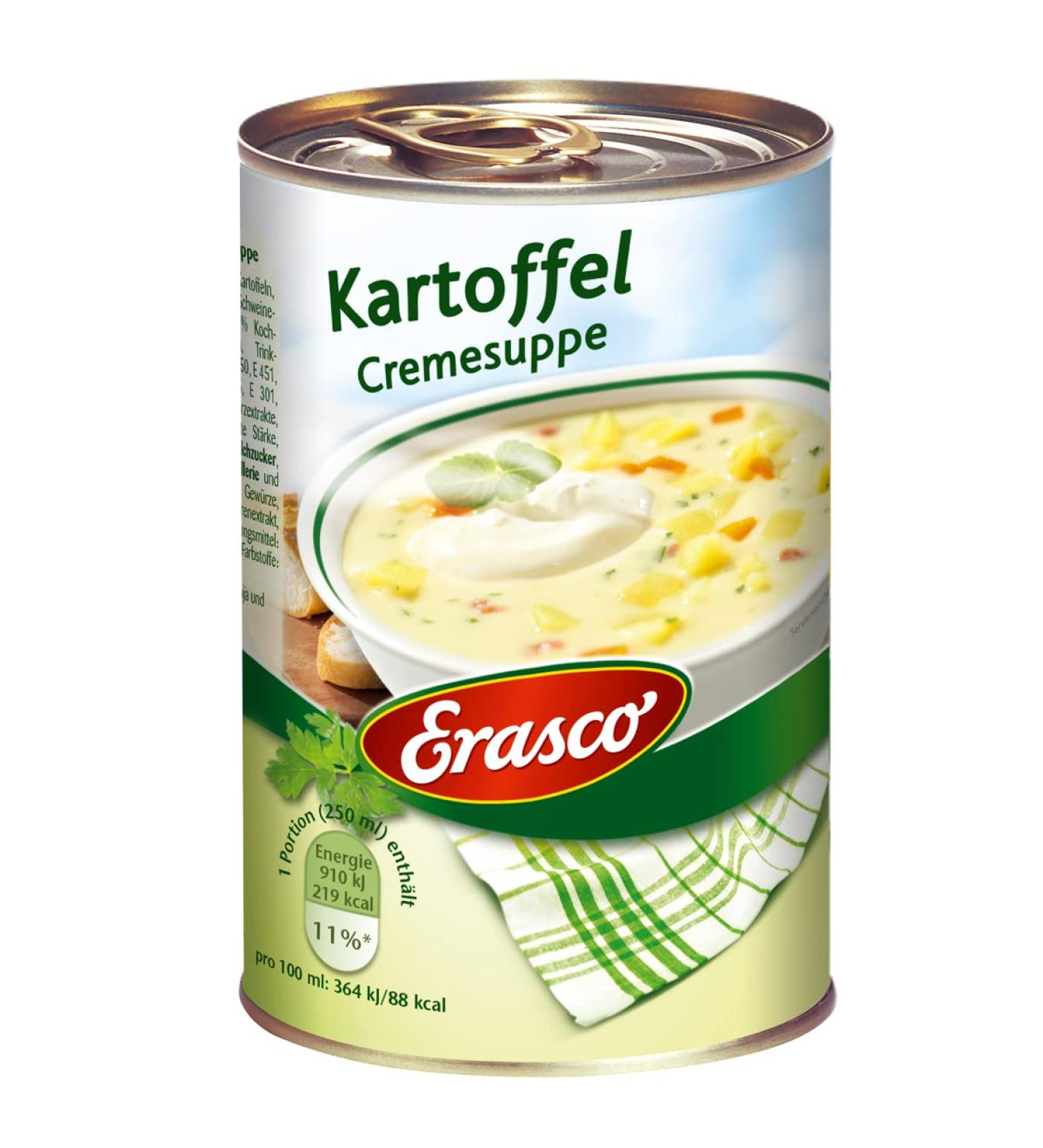 n.v. Erasco Finely Creamy Smoked Bacon Cream Soup 390ml