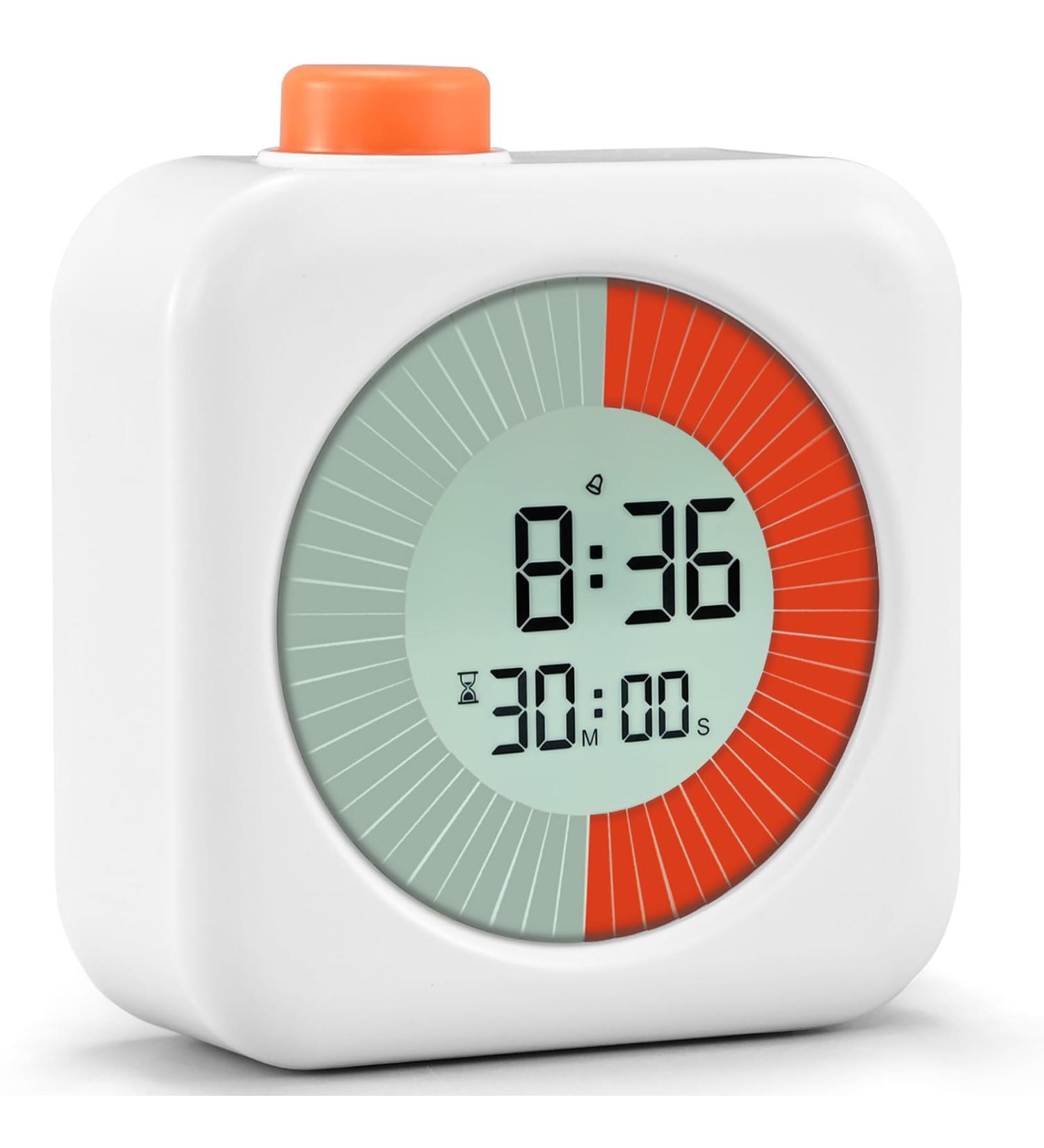 EooCoo Visueller Timer - White | International Shipping Available - Perfect for Home & Office Use - Buy Online on GoSupps.com