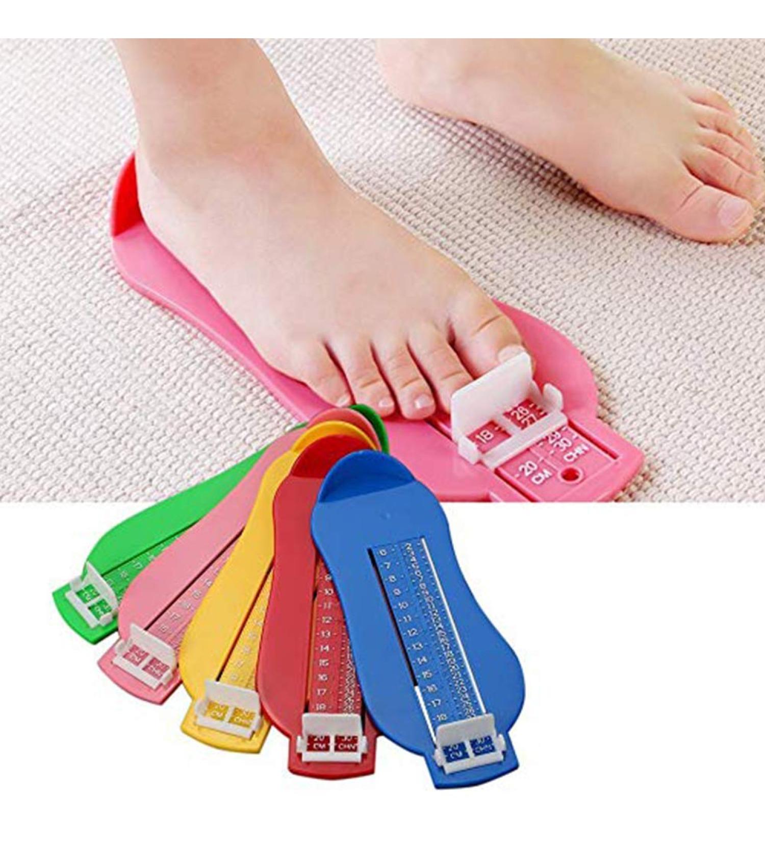 XuBa Baby Foot Measure Gauge - Kids Shoe Size Measuring Tool for Ages 0-8 | Ideal Birthday or Christmas Gift - Buy Online on GoSupps.com