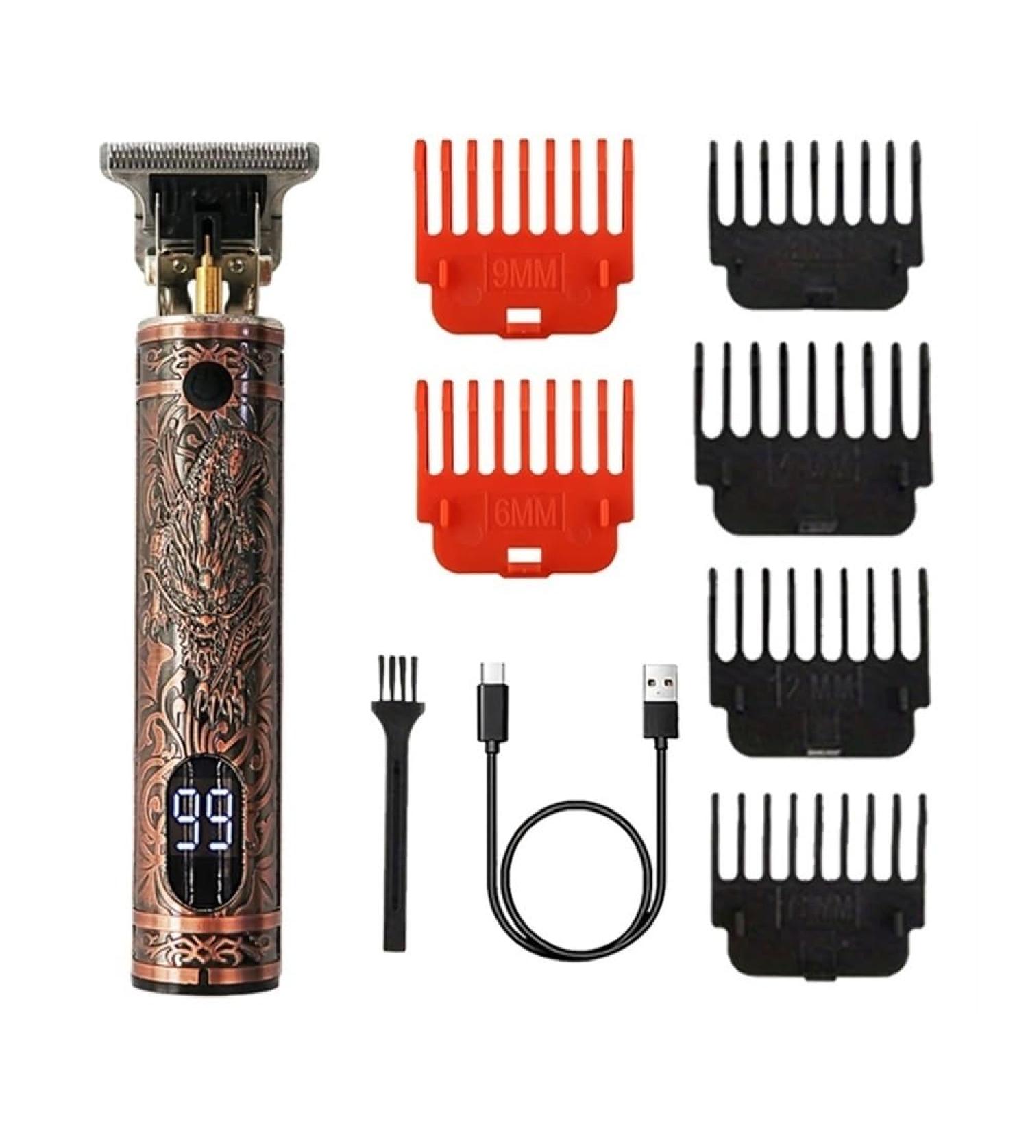 Three-Speed T9 Hair Clipper | Electric Shaver for Hair Trimming | Gift Idea for Boyfriend | Red Xiupi Barber Clippers - Buy Online on GoSupps.com